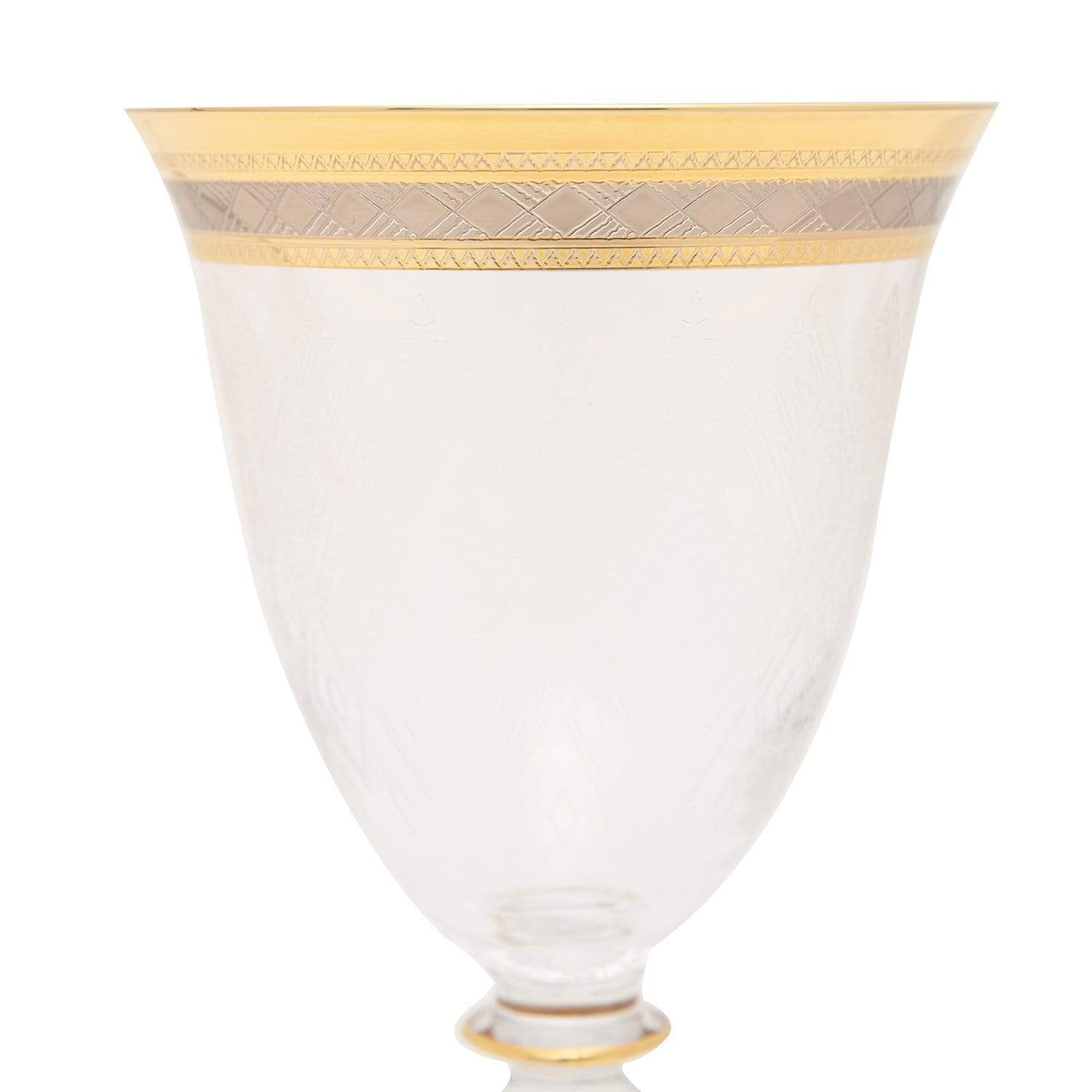 Combi Morven Goblet Set - Gold, 260 ml, Large, 6 Piece - G751GP/96 - Jashanmal Home