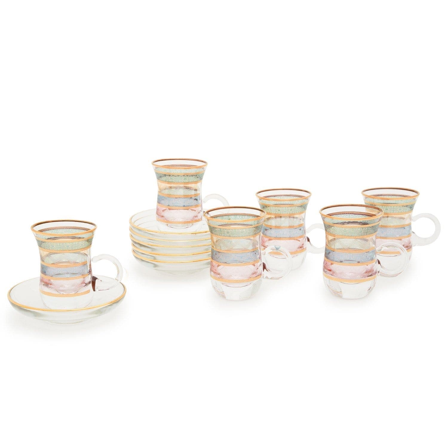 Combi Trudie Tea Cup and Saucer Set - 12 Piece - G745Z/35 - Jashanmal Home
