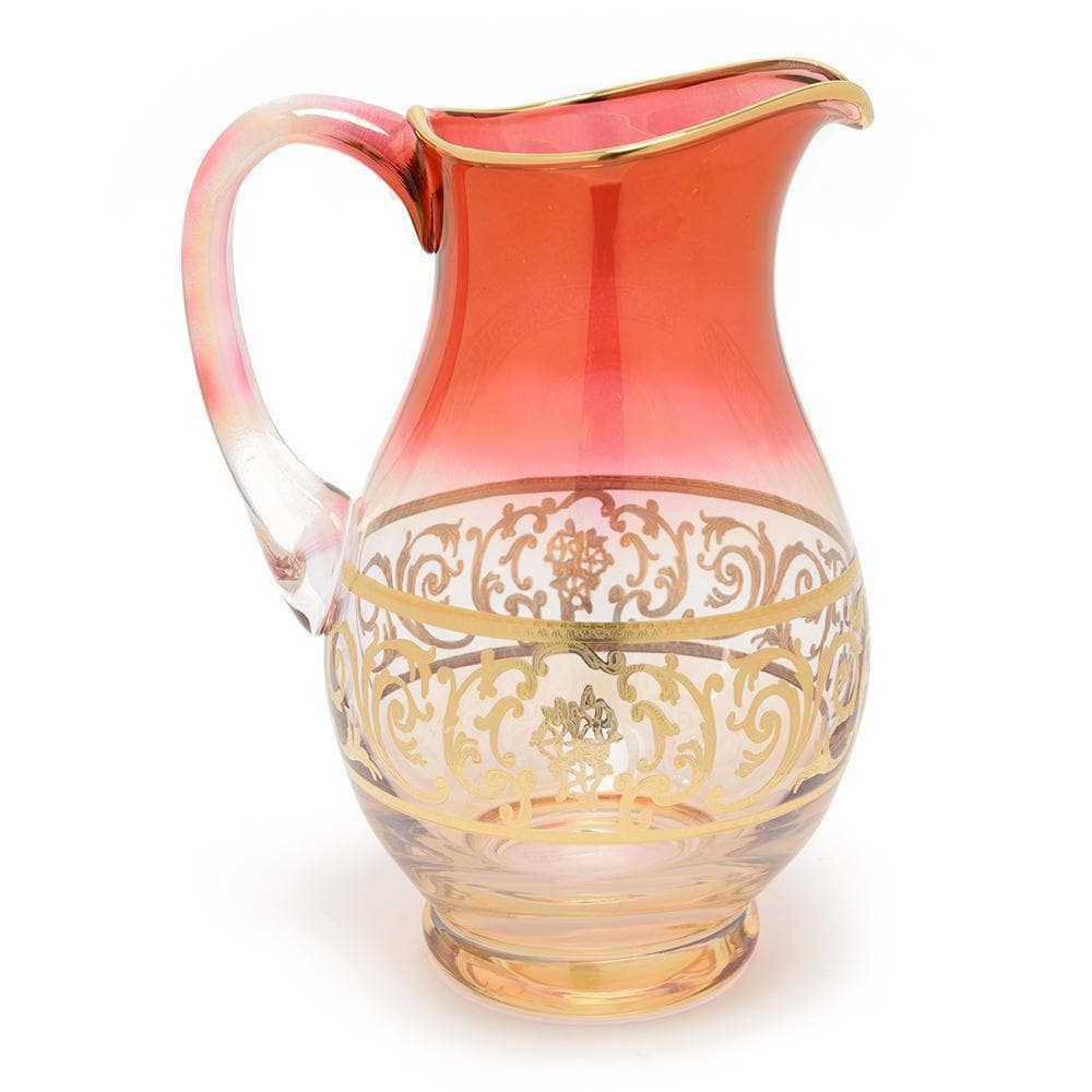 Combi Clarice Jug - Red and Amber, 38 c - G597Z-RED&AM/38C - Jashanmal Home