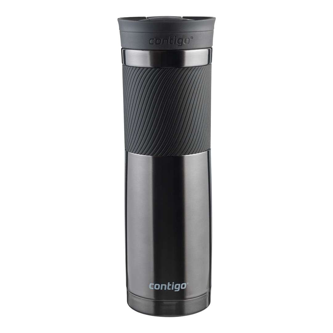 Contigo Gunmetal Snapseal Byron Vacuum Insulated Stainless Steel Travel Mug 720 ml