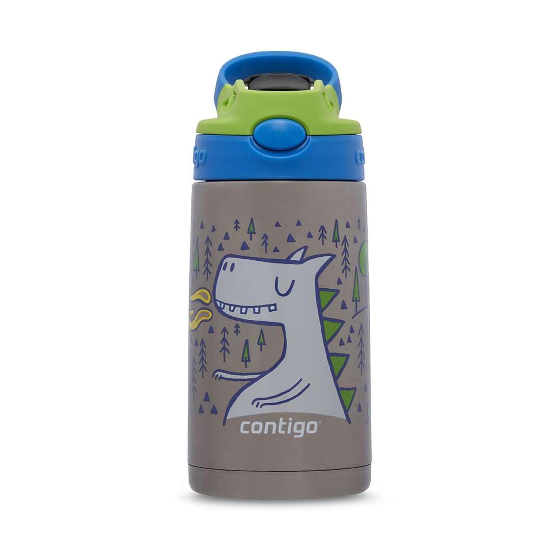 Contigo Matcha Dragon Autospout Kids EasyClean Stainless Steel Bottle