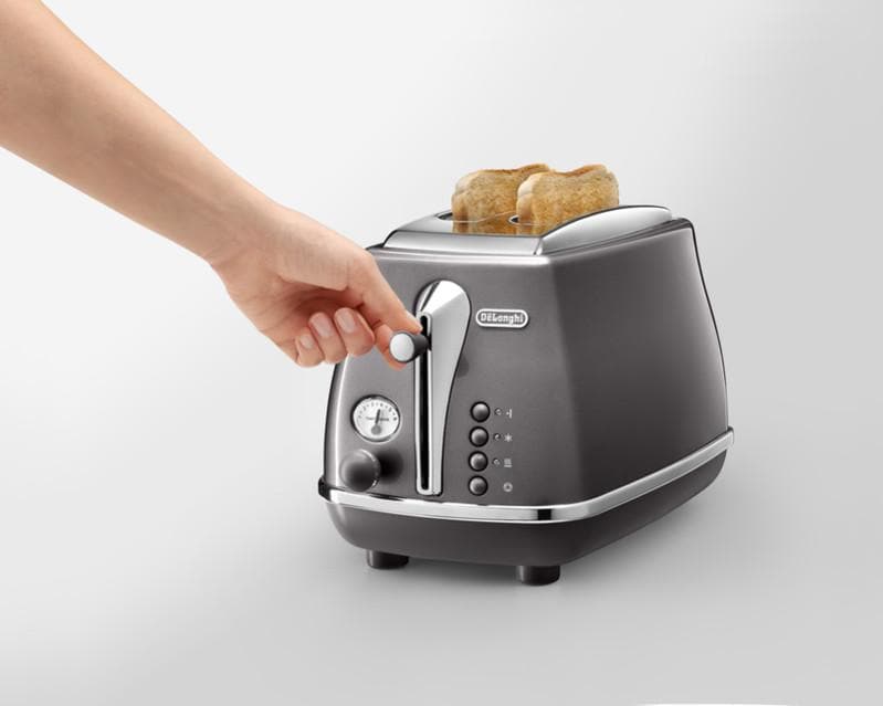 De'Longhi 2 Slice Icona Metallics Toaster