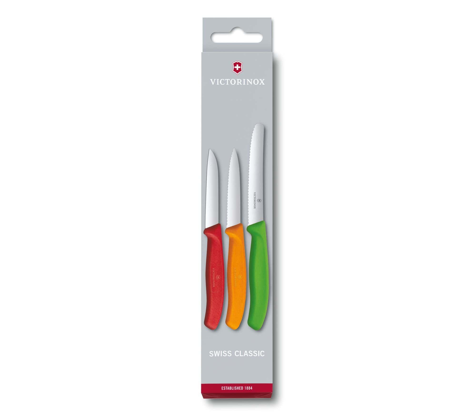 VICTORINOX SWISS CLASSIC PAIRING KNIFE 3PC SET - 6.7116.32