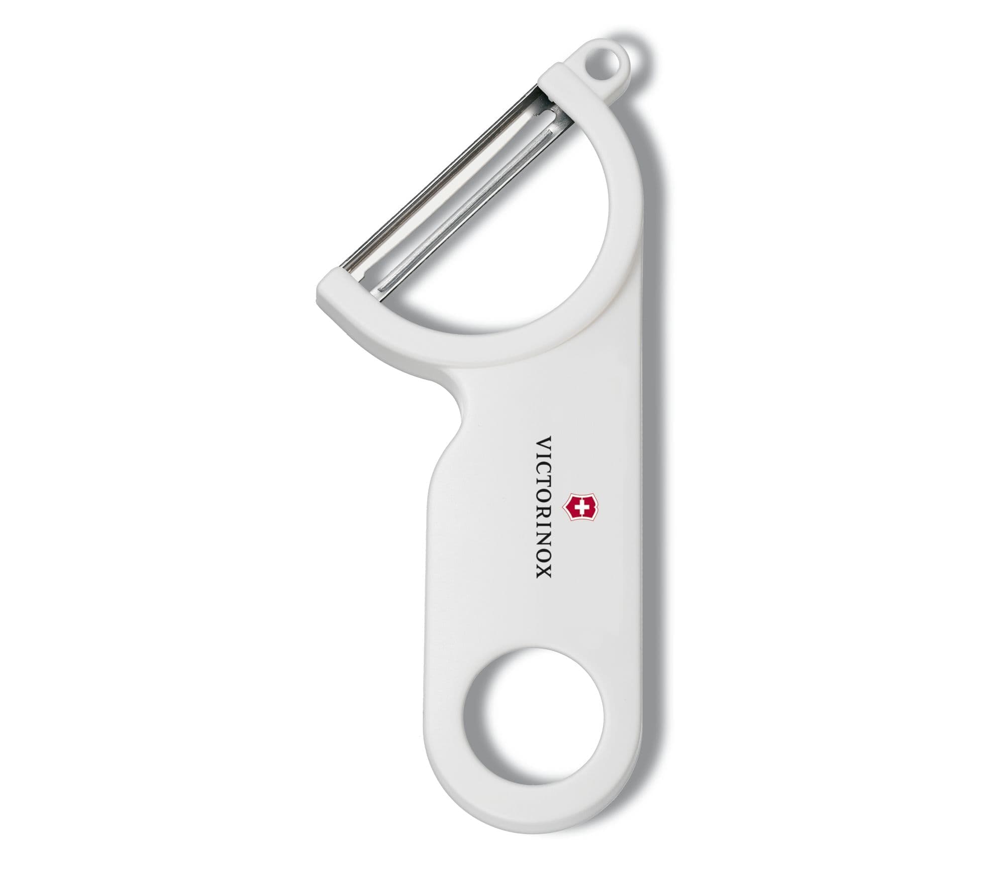 VICTORINOX SWISS POTATO PEELER WHITE STAINLESS - 7.6073.7