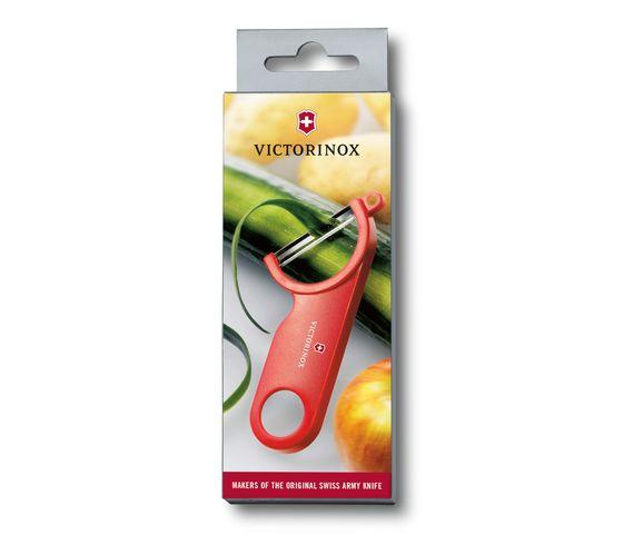 Victorinox Potato Red Peeler Stainless Steel Blade - 7.6073