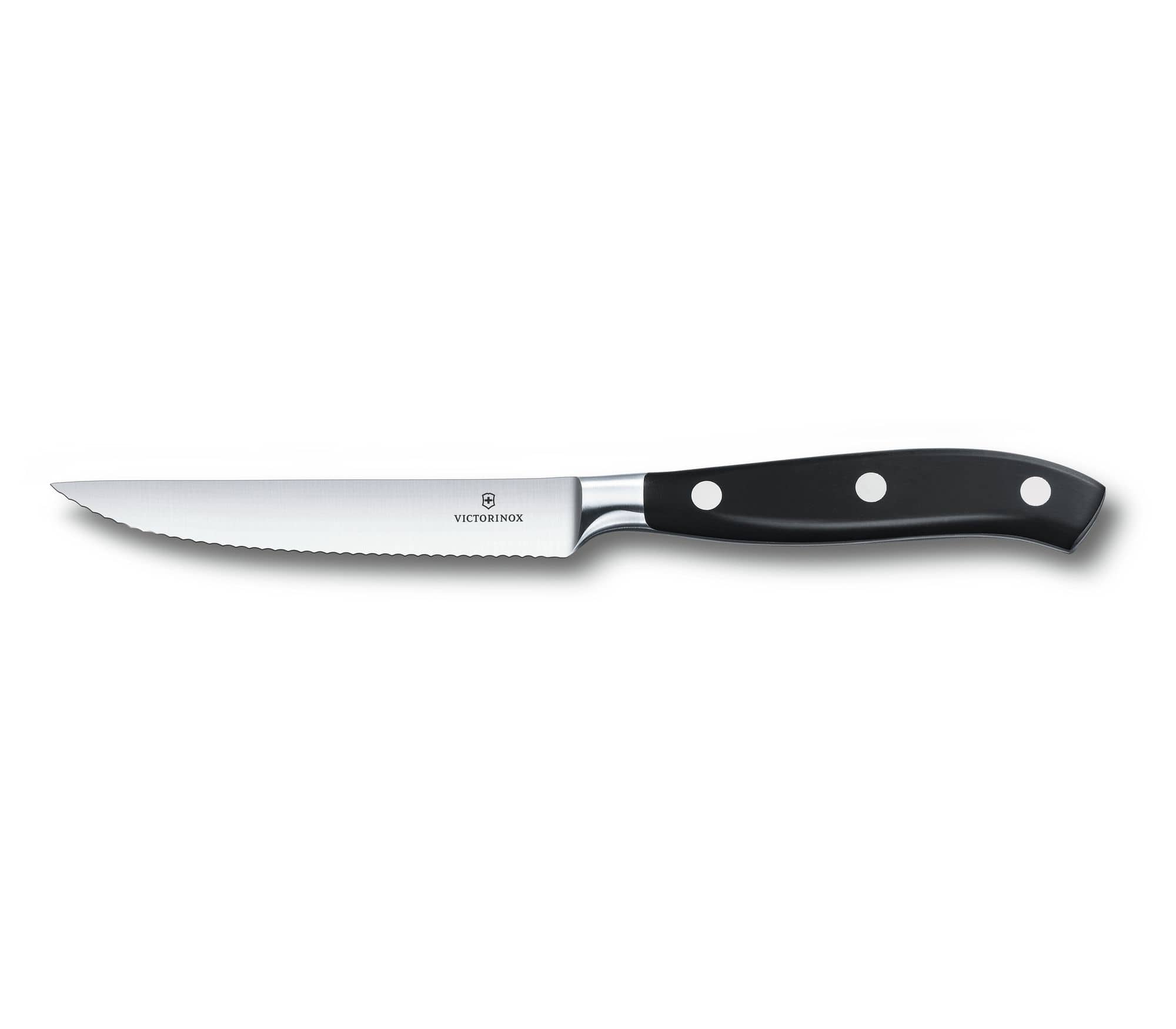 VICTORINOX FORGED TOMATO AND STEAK KNIFE WAVY EDGE GIFT BOX - 7.7203.12WG