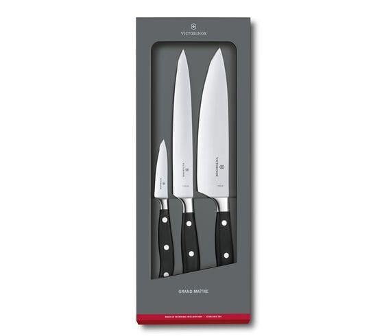 VICTORINOX GRAND MAITRE CHEF'S KNIFE 3PIECE SET - 7.7243.3