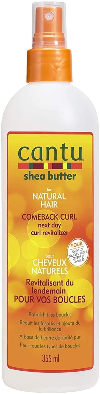 Cantu Shea Butter for Natural Hair Comeback Curl Next Day Curl Revitalizer 355ml