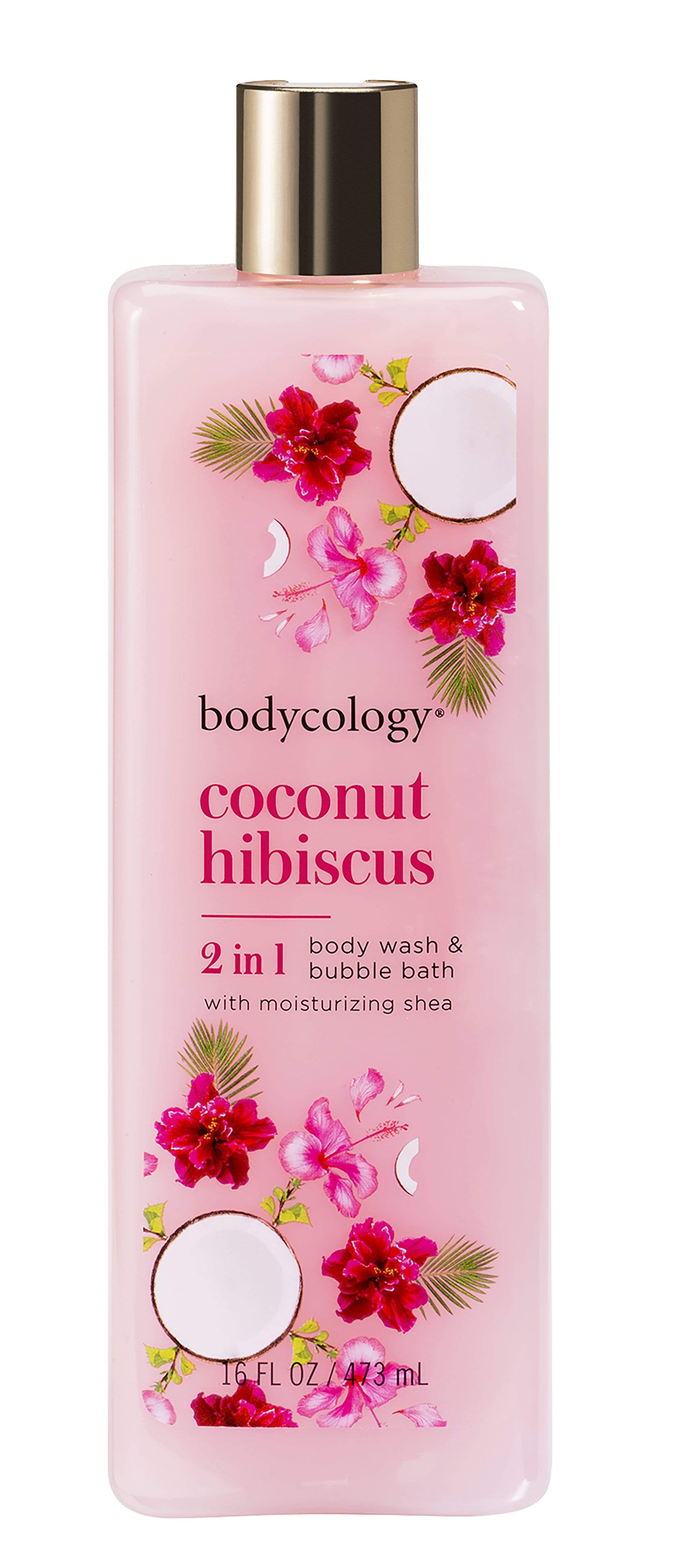 Bodycology Coconut Hibiscus Moisturizing Body Wash Shower Gel 473 Ml1034094Pk