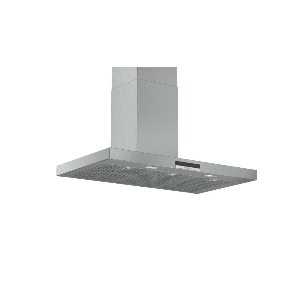 Bosch Series 4 Wall Mounted Cooker Hood 90 cm, LED, Touch control, Stainless Steel - DWB97DM50B, 1 Year Warranty