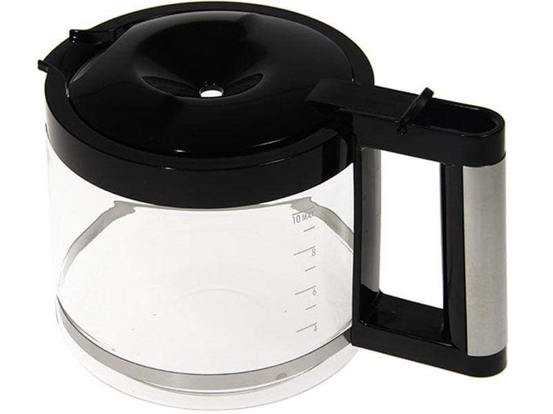 Carafe Glass Black BCO420 for Delonghi Coffee machine