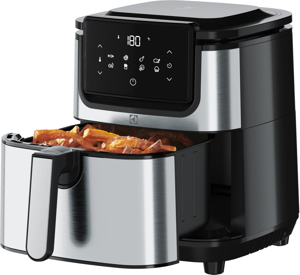 Electrolux Explore 6 Air Fryer 3.5 Litres Stainless Steel 1500W Upto 180C Temperature - E5Af1-710S