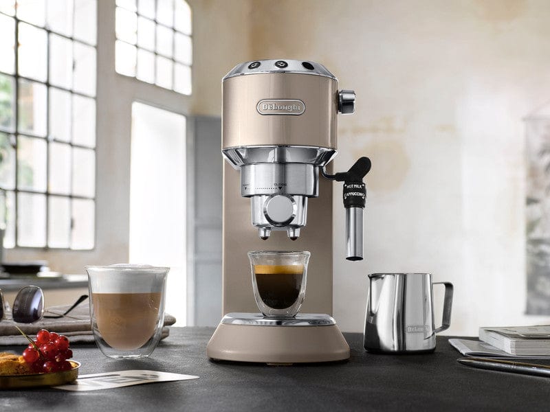 De'Longhi Pump Espresso Coffee Machine Ec785.Bg + De'Longhi Electric Coffee Grinder Kg210
