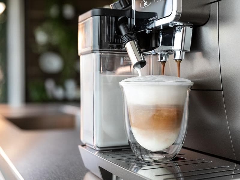 Delonghi Dinamica Plus Fully Automatic Coffee Machine, Titanium - Ecam