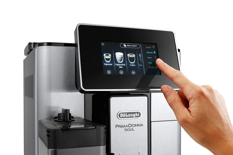Delonghi Primadonna Fully Automatic Coffee Machine, Ecam610.75.Mb
