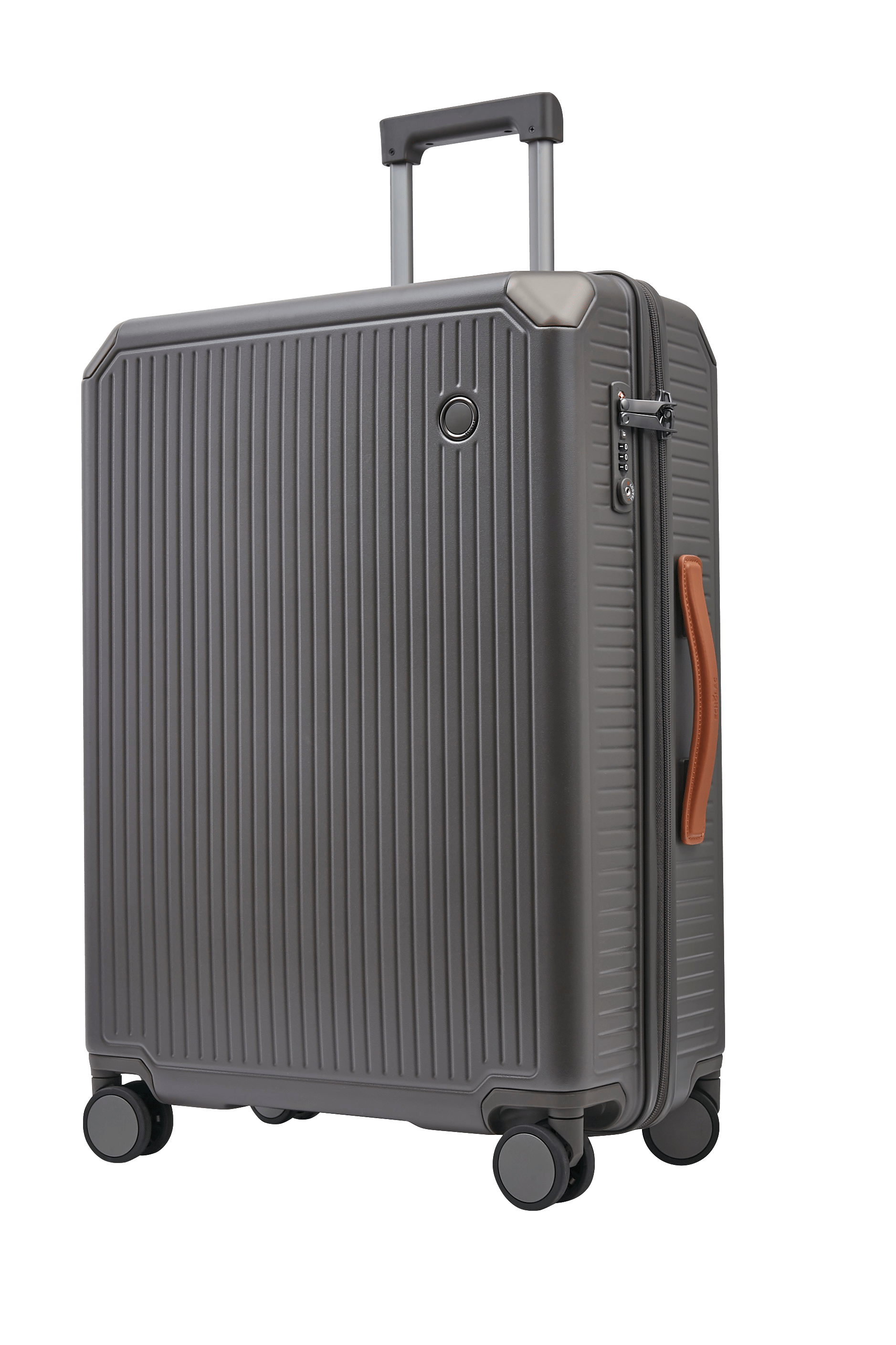 Echolac Shogun 24" 4 Double Wheel Check-In Luggage Trolley Grey - PC148 24 Grey