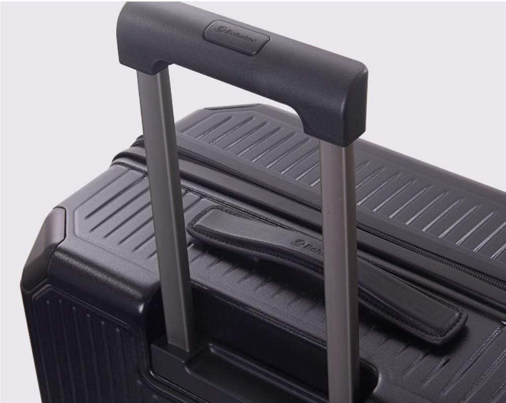 عربة حقائب سفر إيكولاك شوغون 20 بوصة 4 عجلات مزدوجة - أسود - PC148 20 أسود