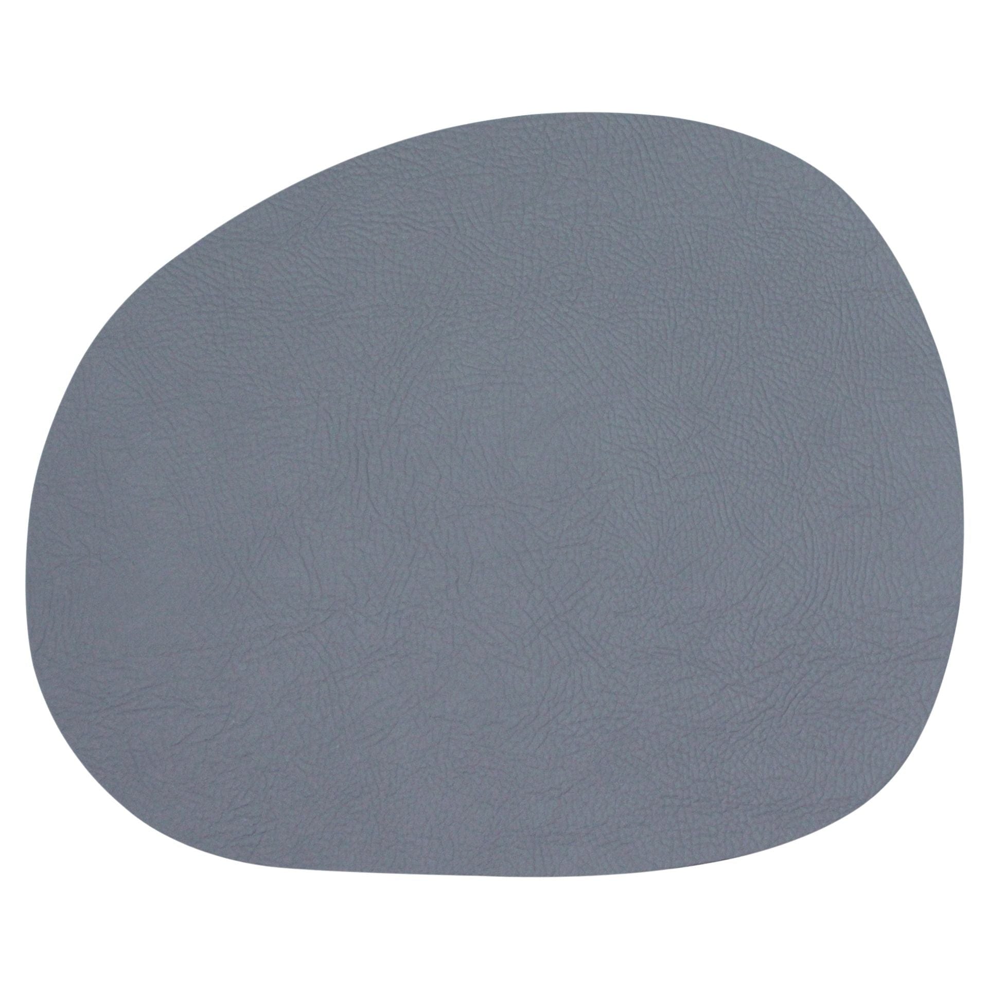 Aida Raw Buffalo Placemat 95% Recycled Leather  Grey