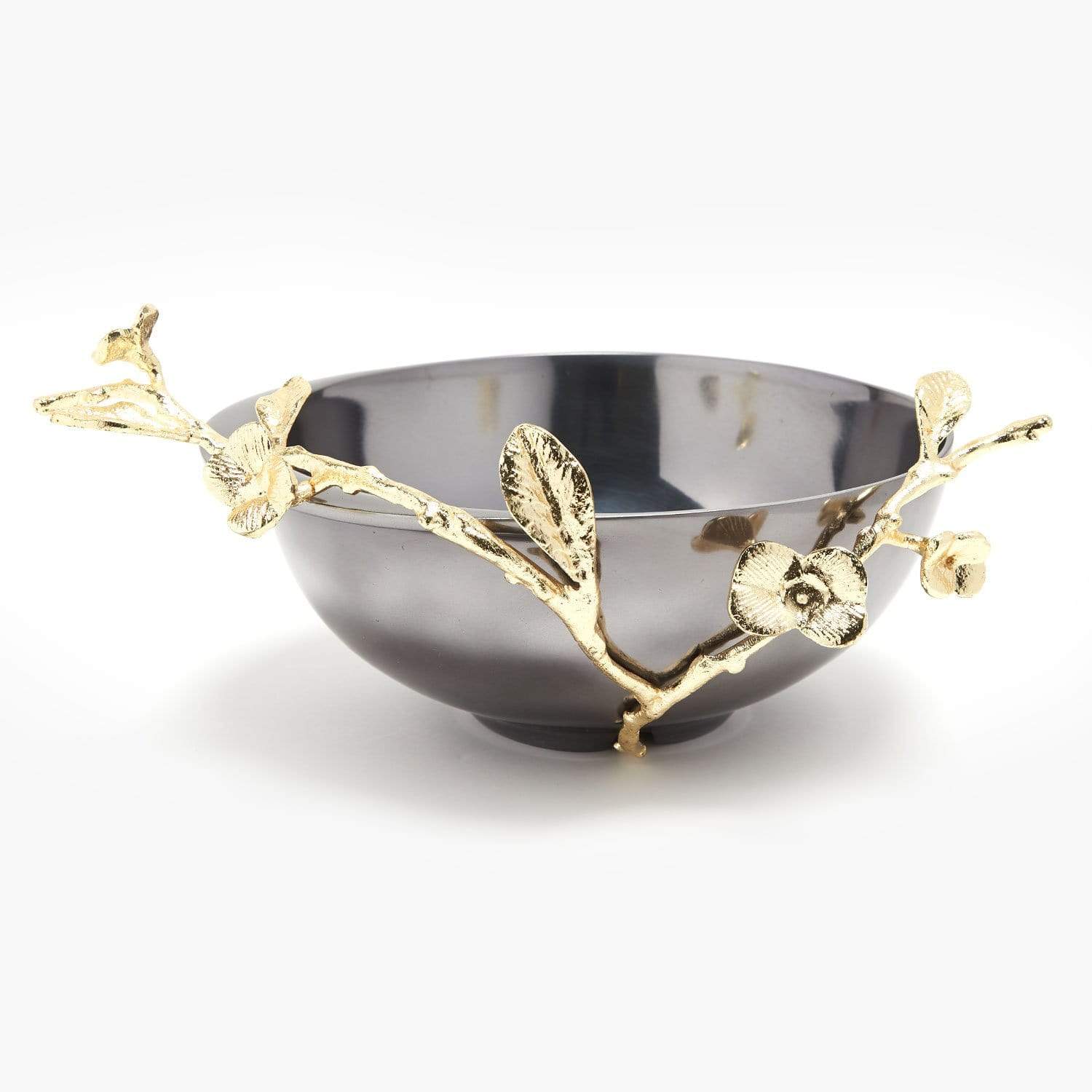 ALEXANDER MILLIE BOWL SMALL GOLD FINISHED BRASS & BLACK NICKEL PLATED ALUM - 617039