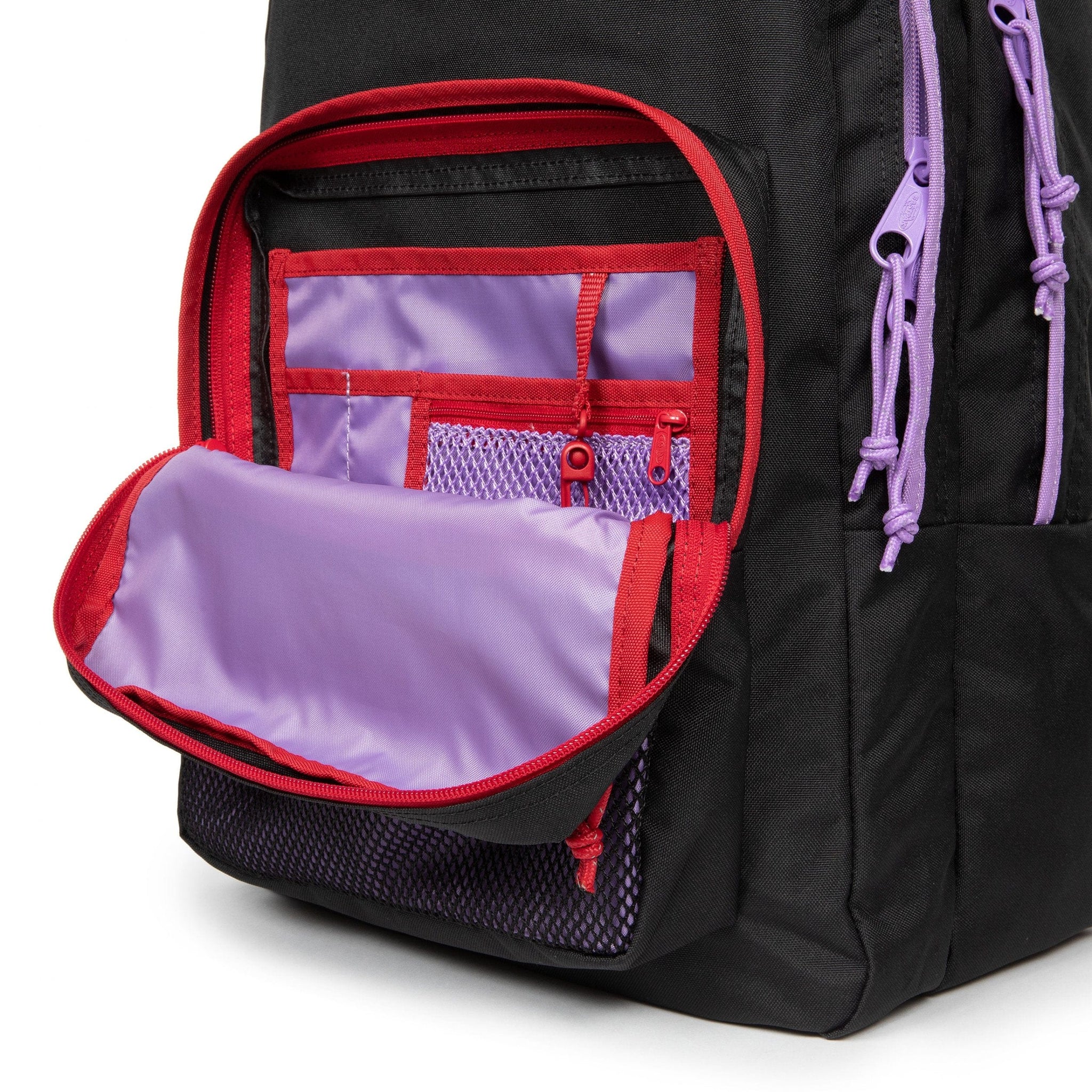 Eastpak Pinnacle Kontrast Violet Red Medium Backpack