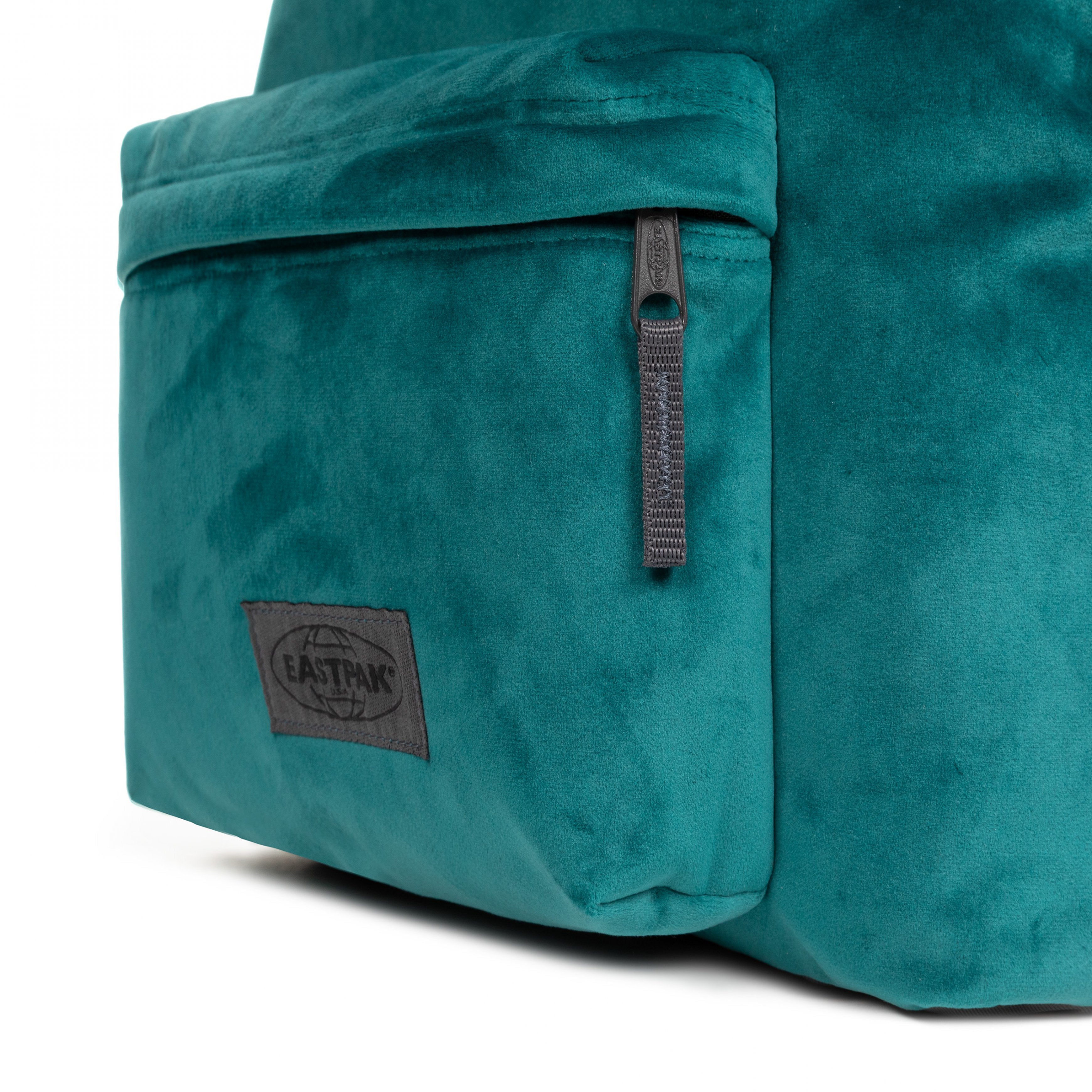 Eastpak Padded Pak'R Velvet Peacock Medium Backpack - EK0006208J61