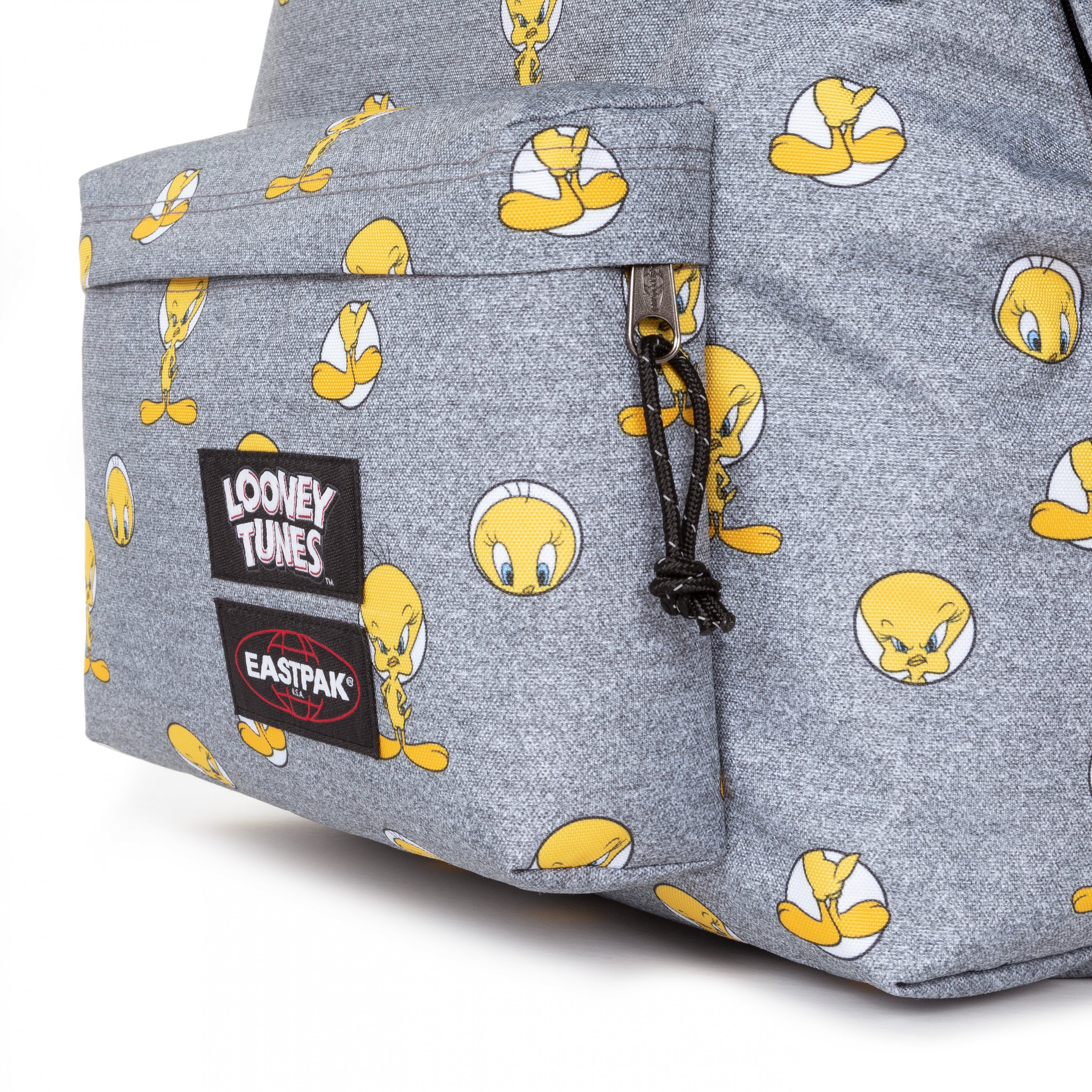 Eastpak Padded Pak'R Tweety Grey Medium Backpack - EK0006208J71