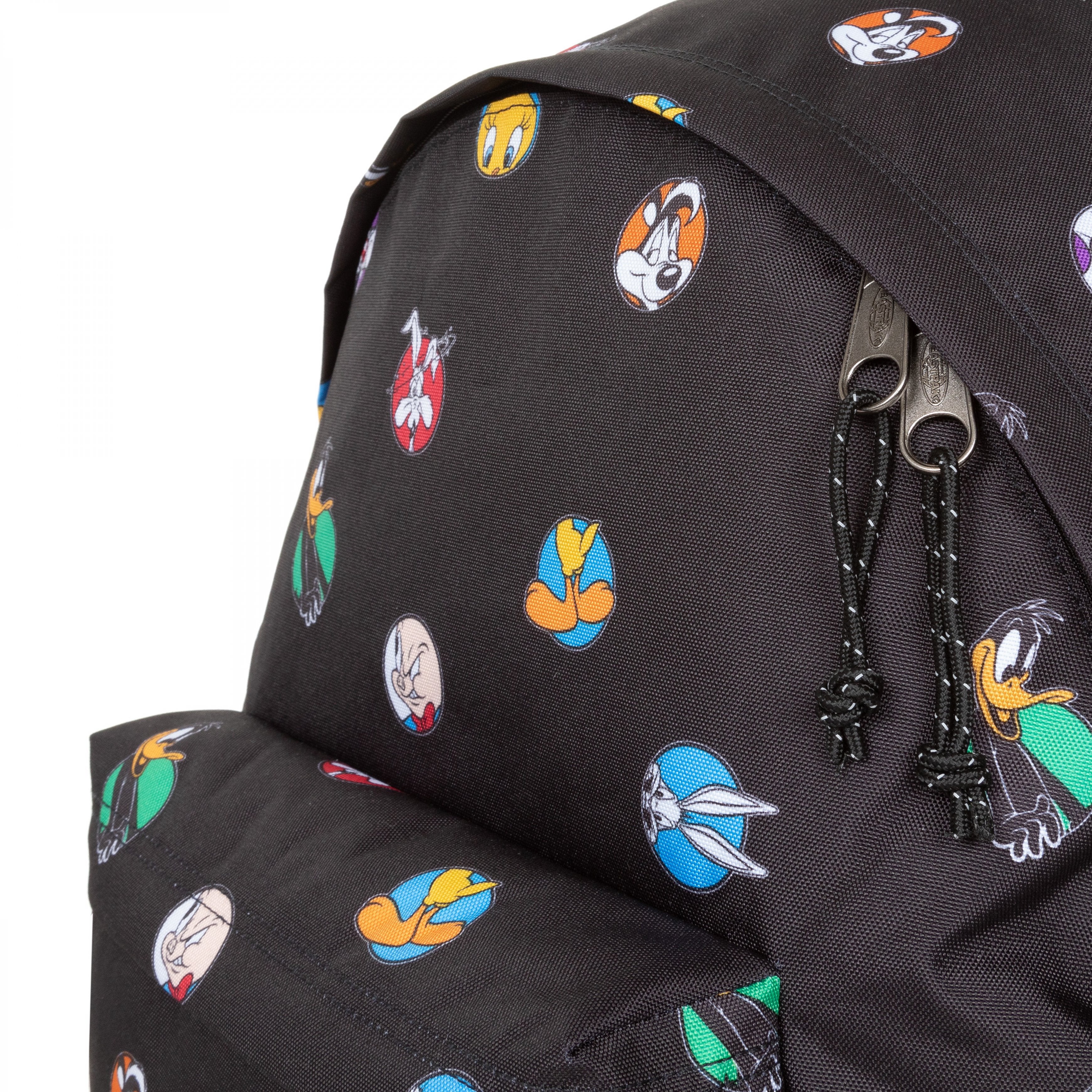 Eastpak Padded Pak'R Looney Tunes Black Medium Backpack - EK0006208J81