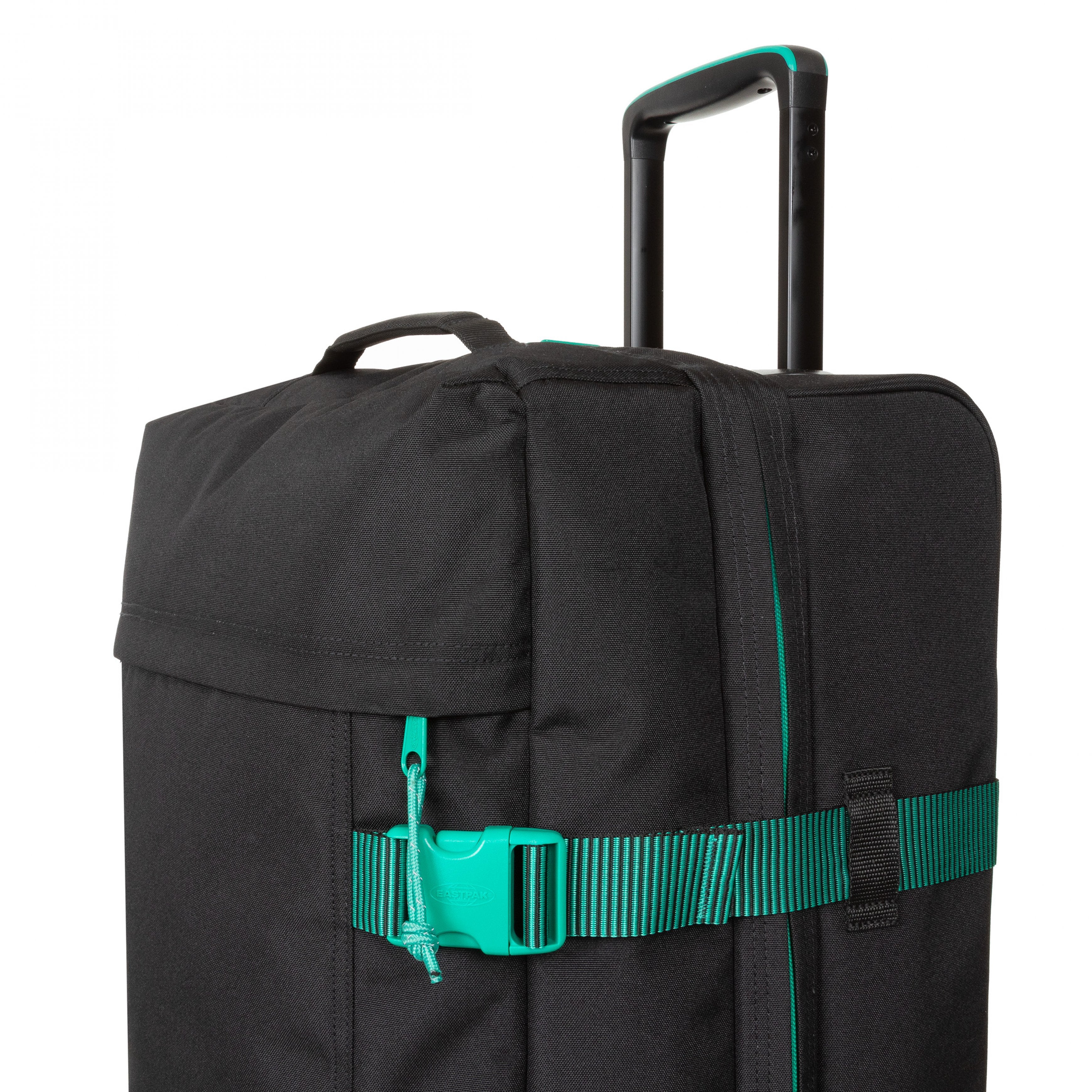 Eastpak Tranverz M Kontrast Stripe Black Medium Wheeled Luggage - EK00062L9J41