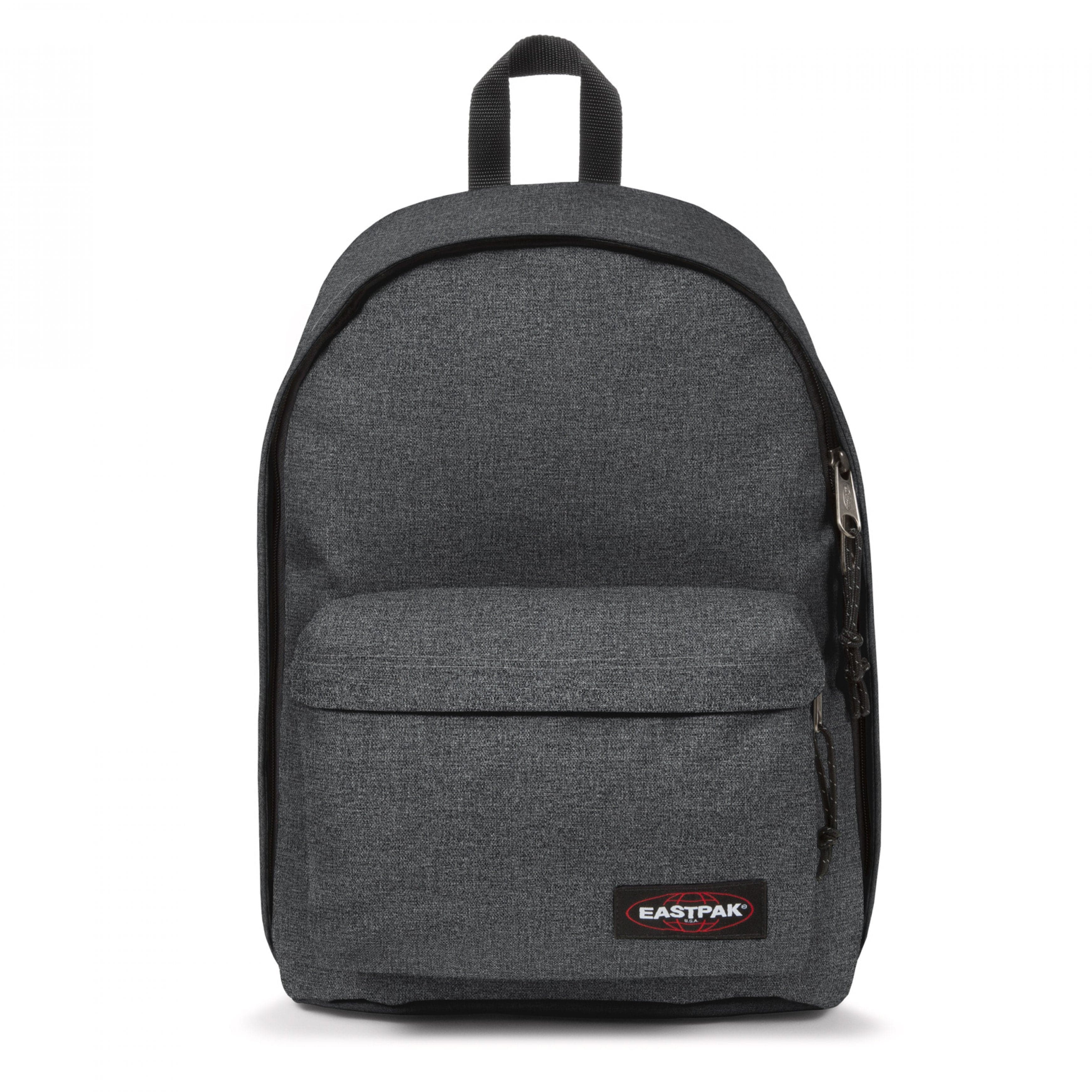 EASTPAK-Out Of Office-Medium Laptop Backpack-Black Denim-EK00076777H