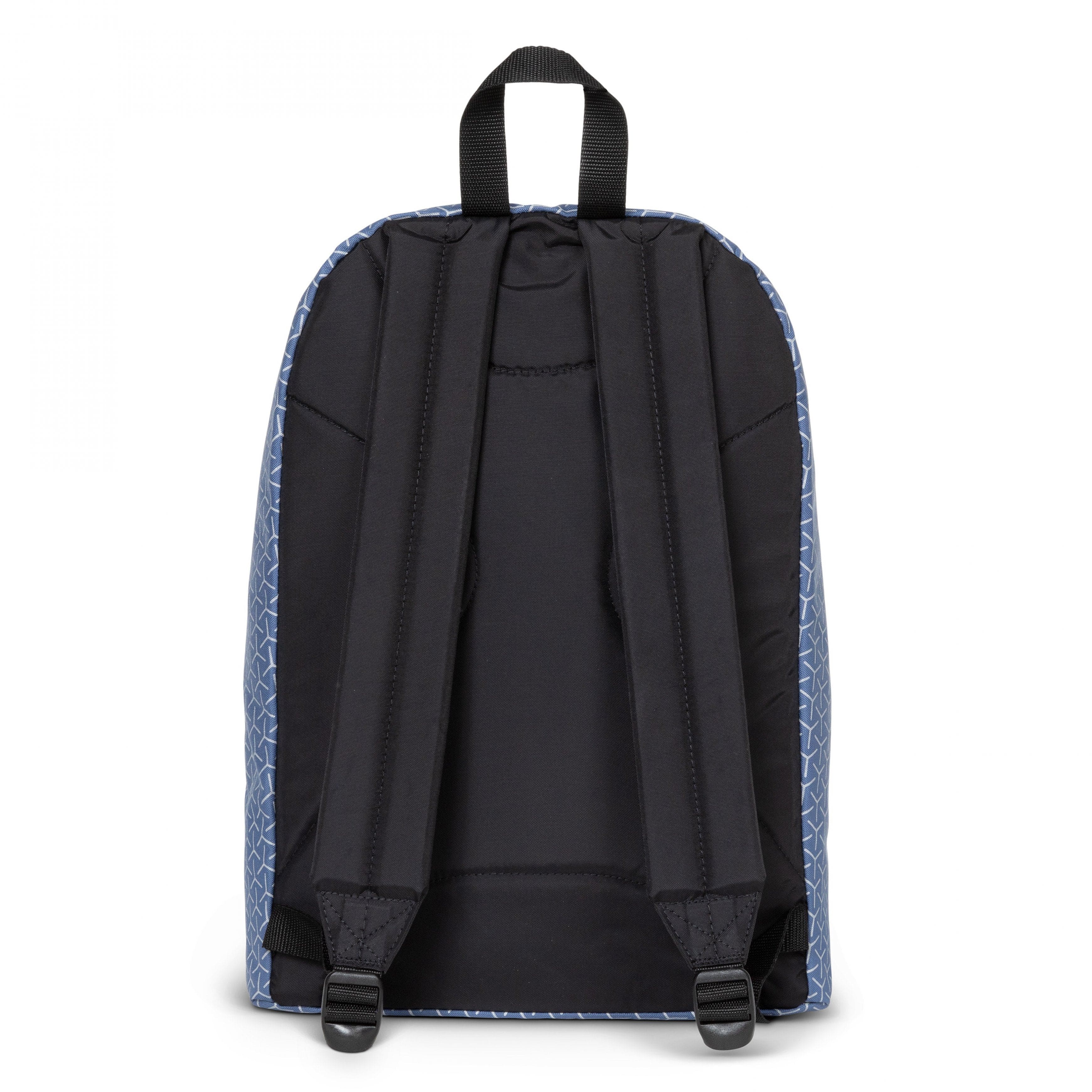 Eastpak Out Of Office Refleks Metal Blue Medium Backpack - EK0007678D9