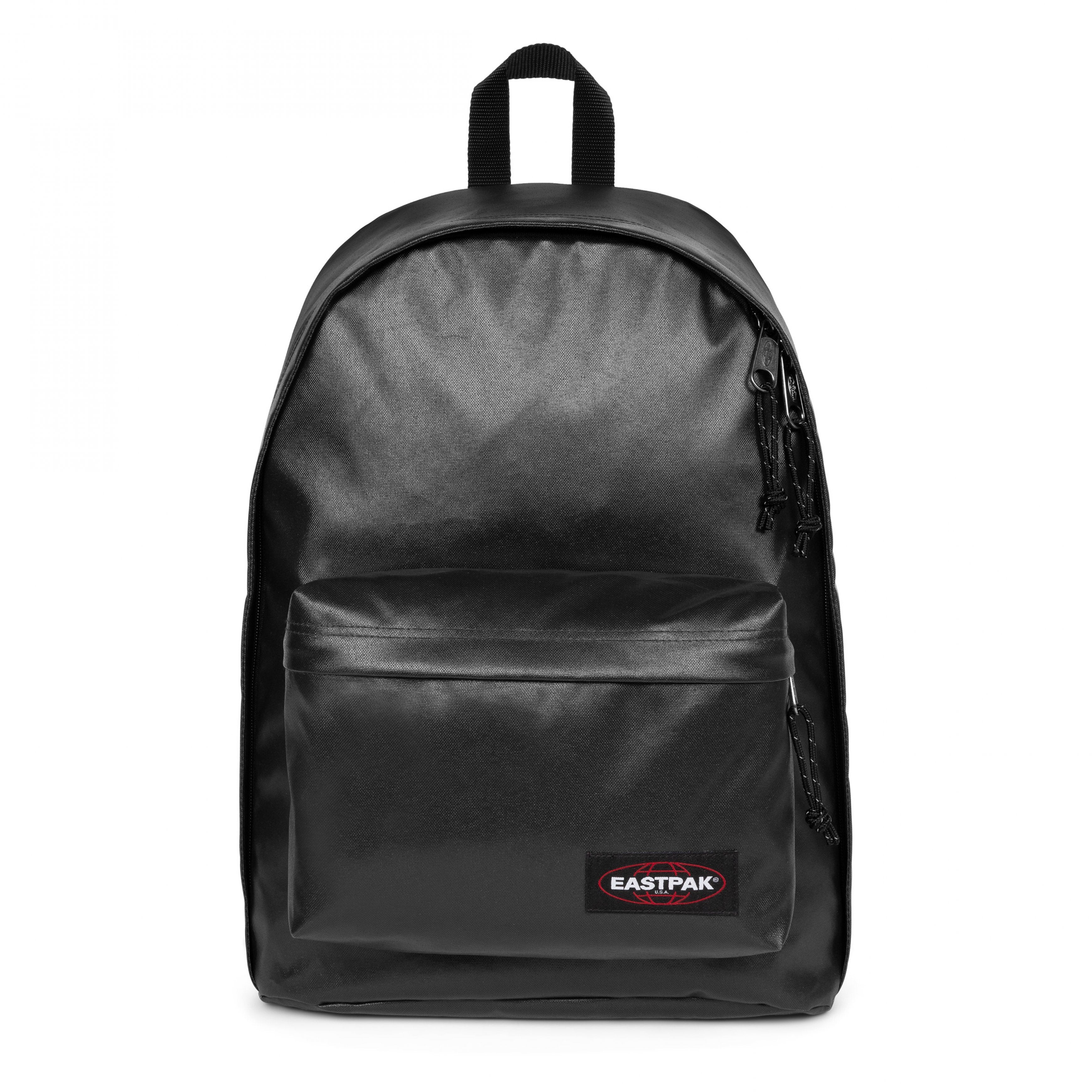 Eastpak-Out Of Office-Medium Backpack with laptop protection-Glossy Black-EK0007679J71