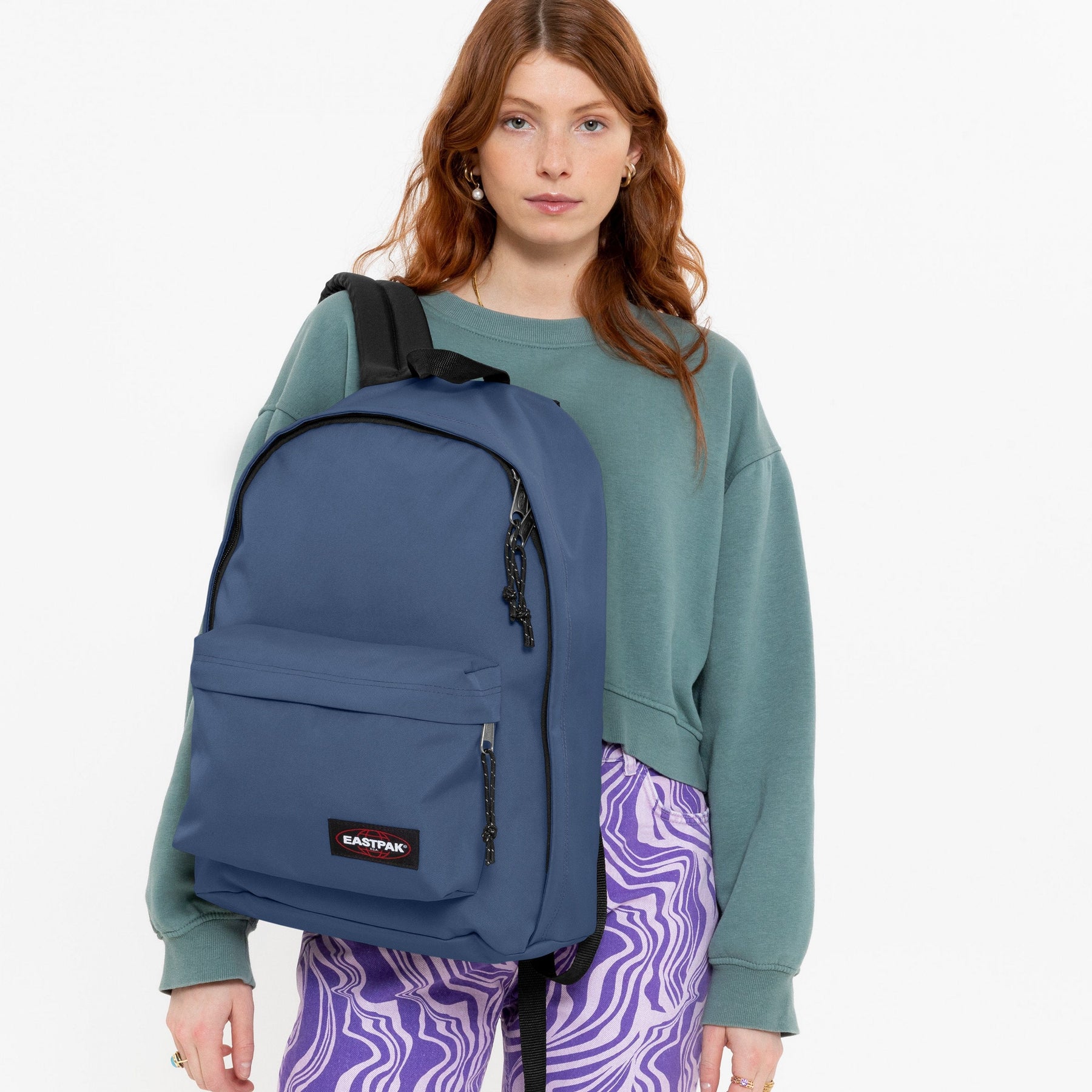 Eastpak Out Of Office Medium Laptop Backpack Powder Pilot EK000767U59