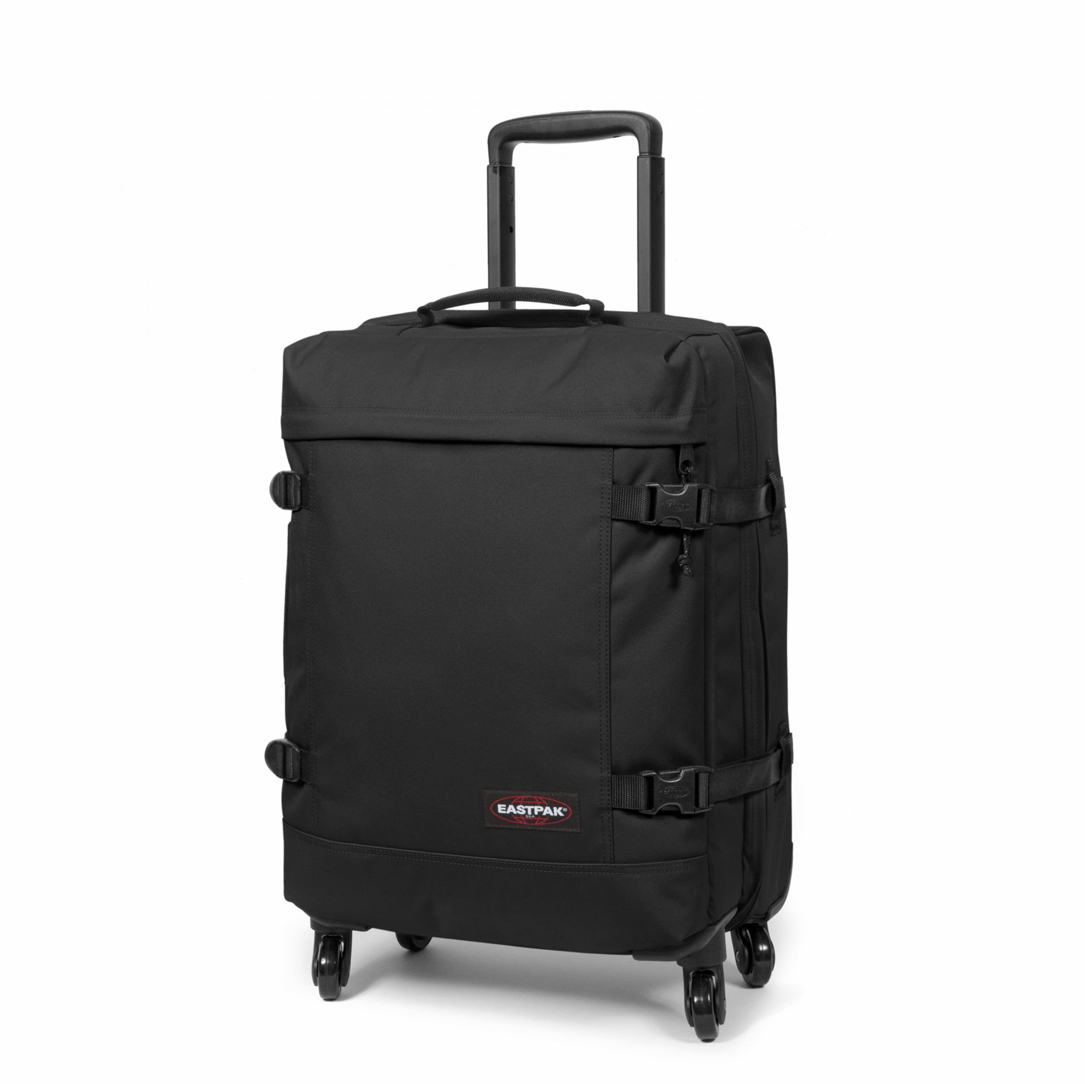 Eastpak Trans4 S Black Four-Wheeled Small Soft Luggage - EK00080L0081