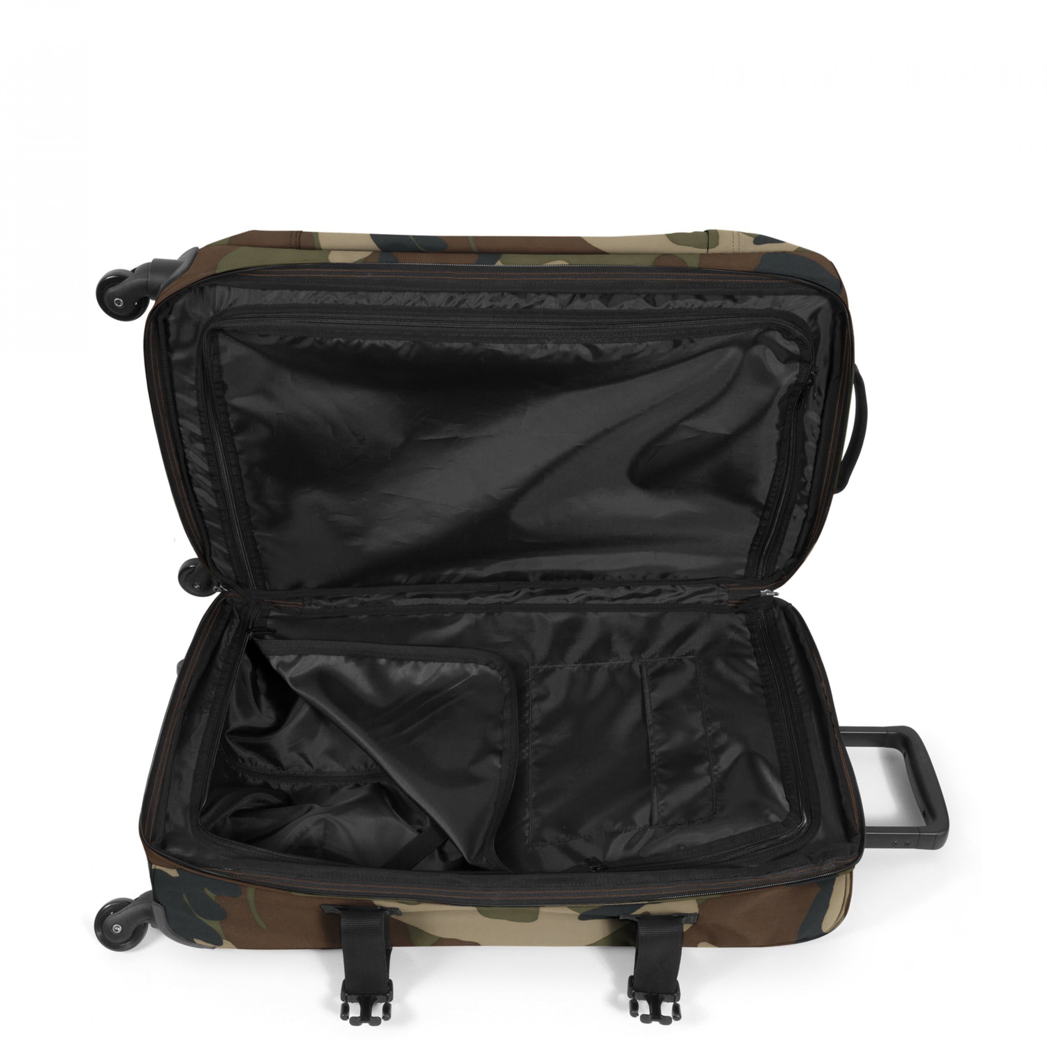 Eastpak Trans4 S Black Four-Wheeled Small Soft Luggage - EK00080L0081