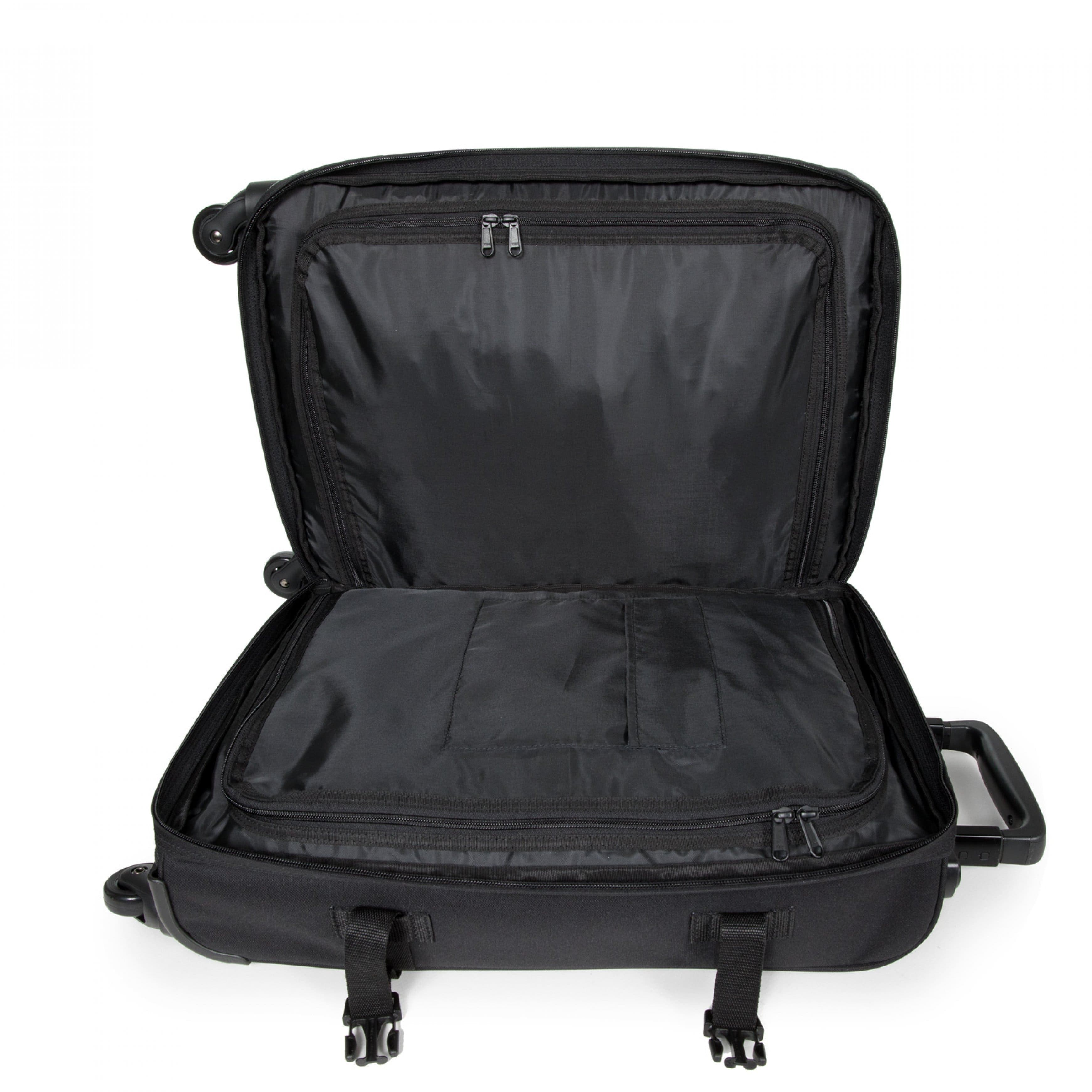 Eastpak Trans4 S Black Four-Wheeled Small Soft Luggage - EK00080L0081