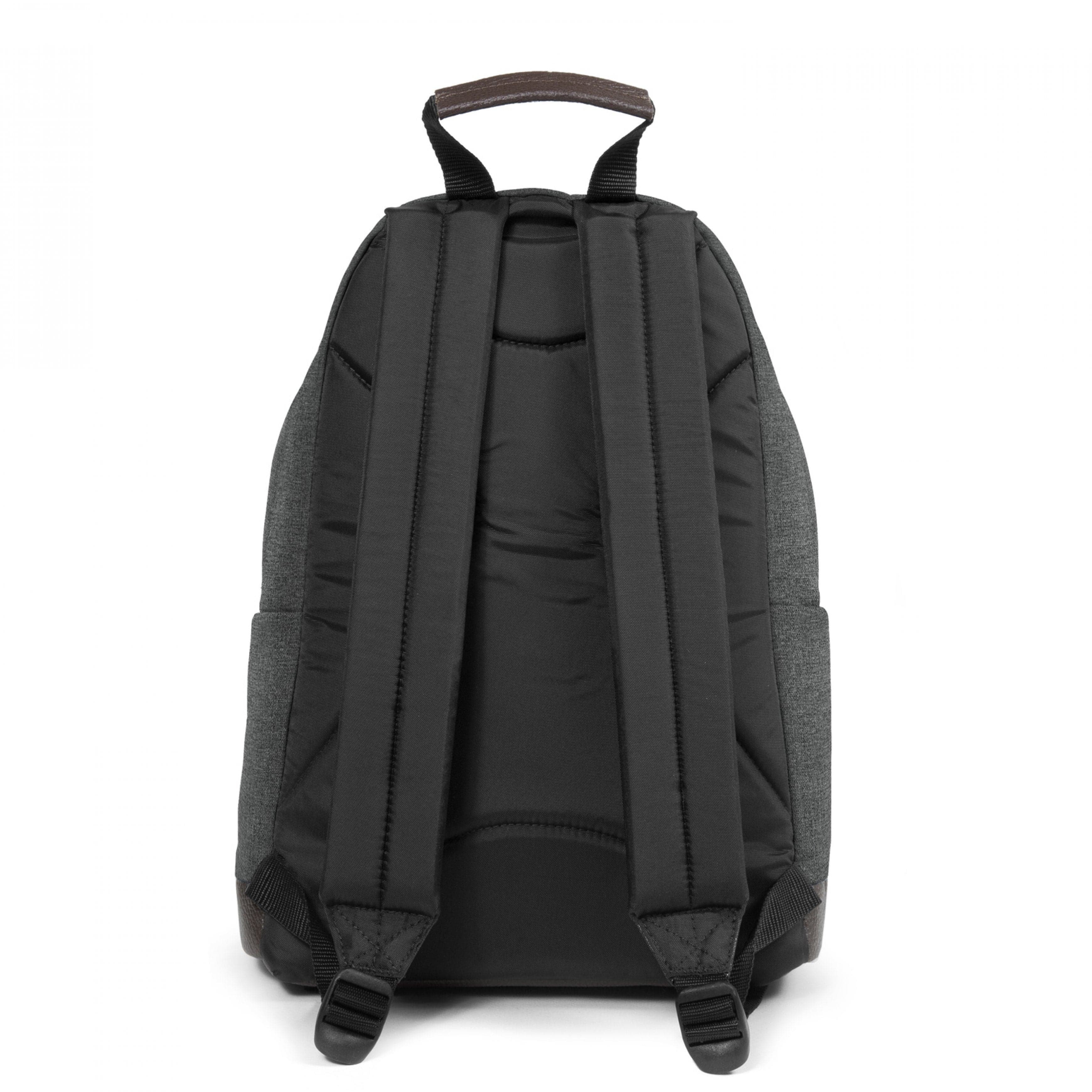 Eastpak Wyoming Black Denim Medium Backpack - EK00081177H
