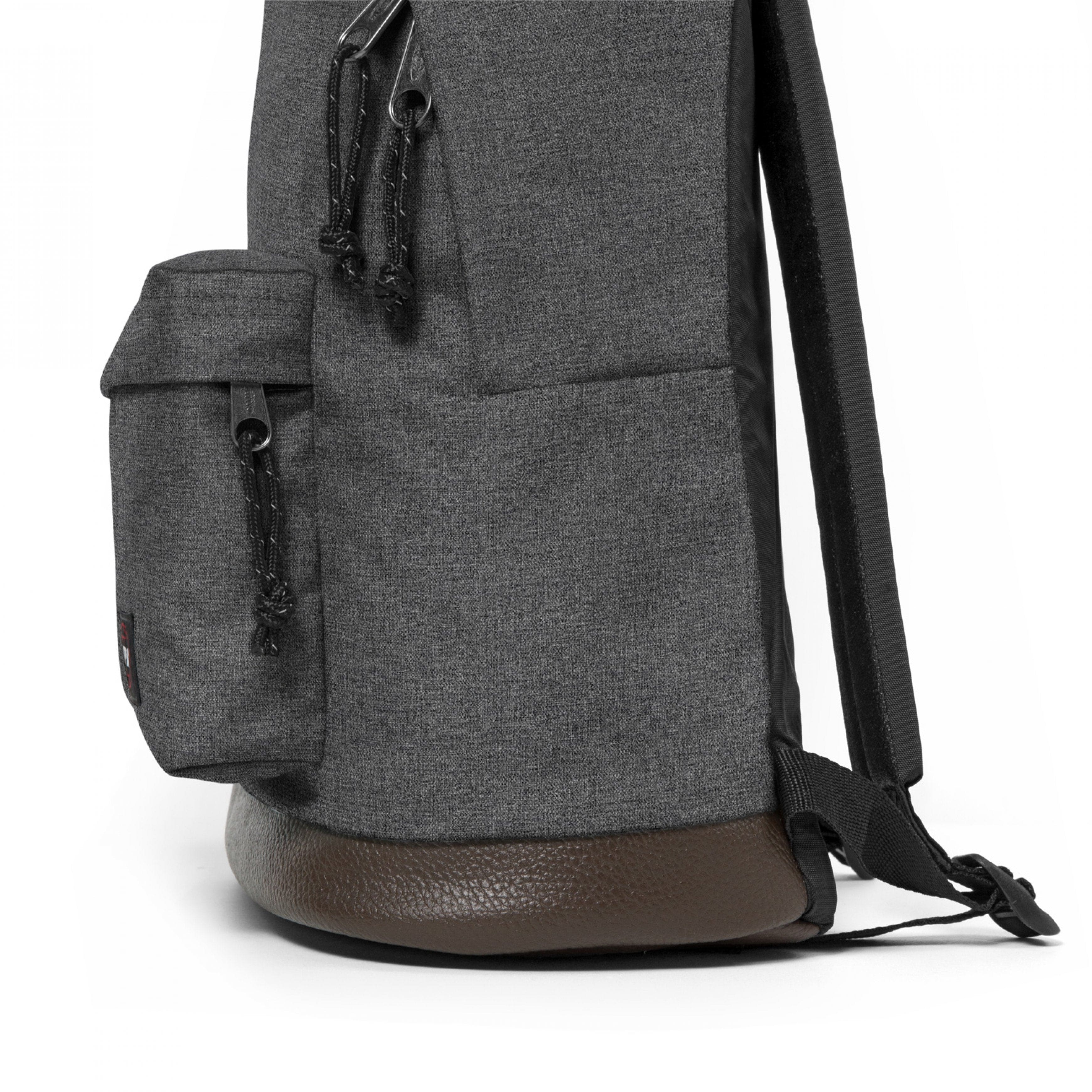 Eastpak Wyoming Black Denim Medium Backpack - EK00081177H