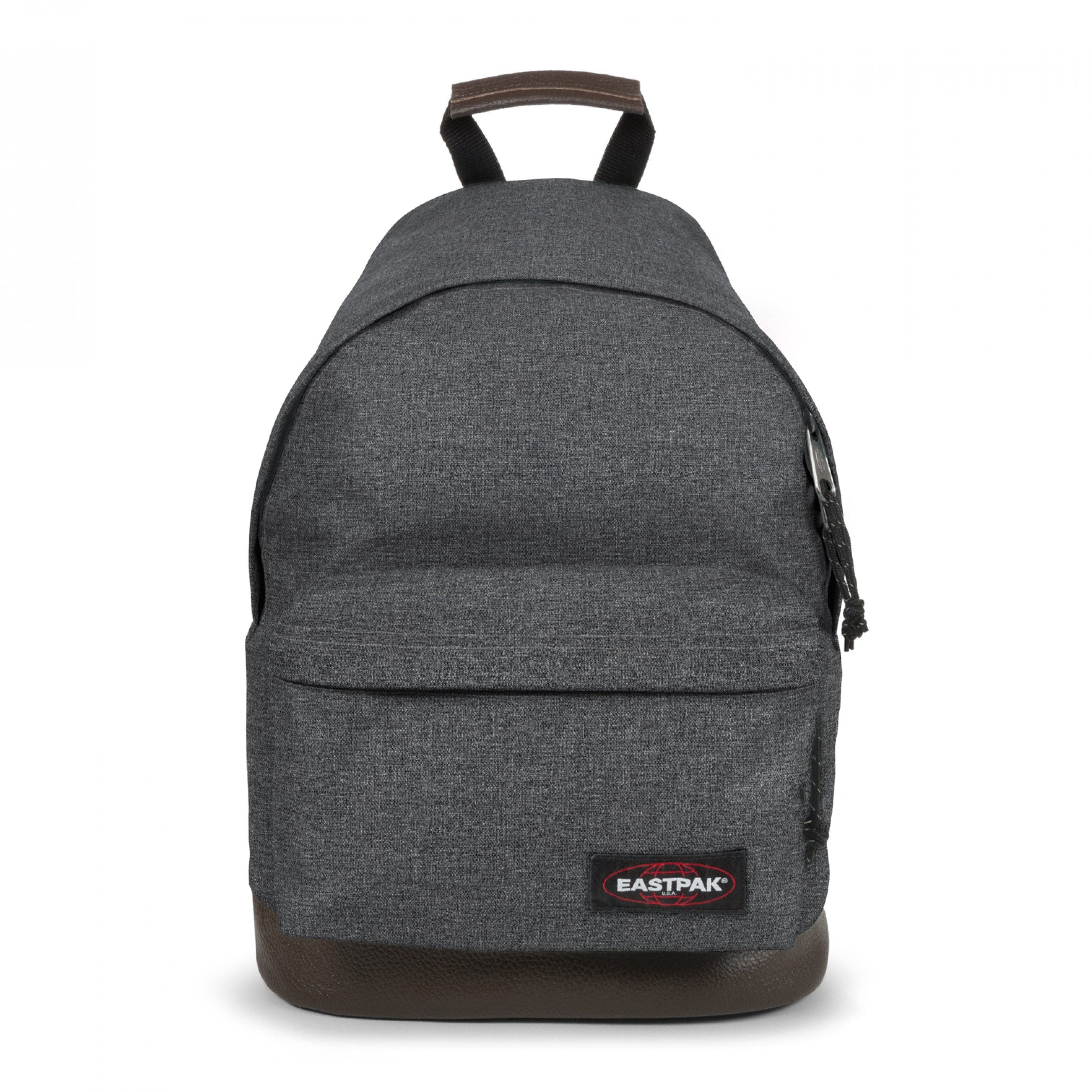 EASTPAK-Wyoming-Medium Backpack-Black Denim-EK00081177H