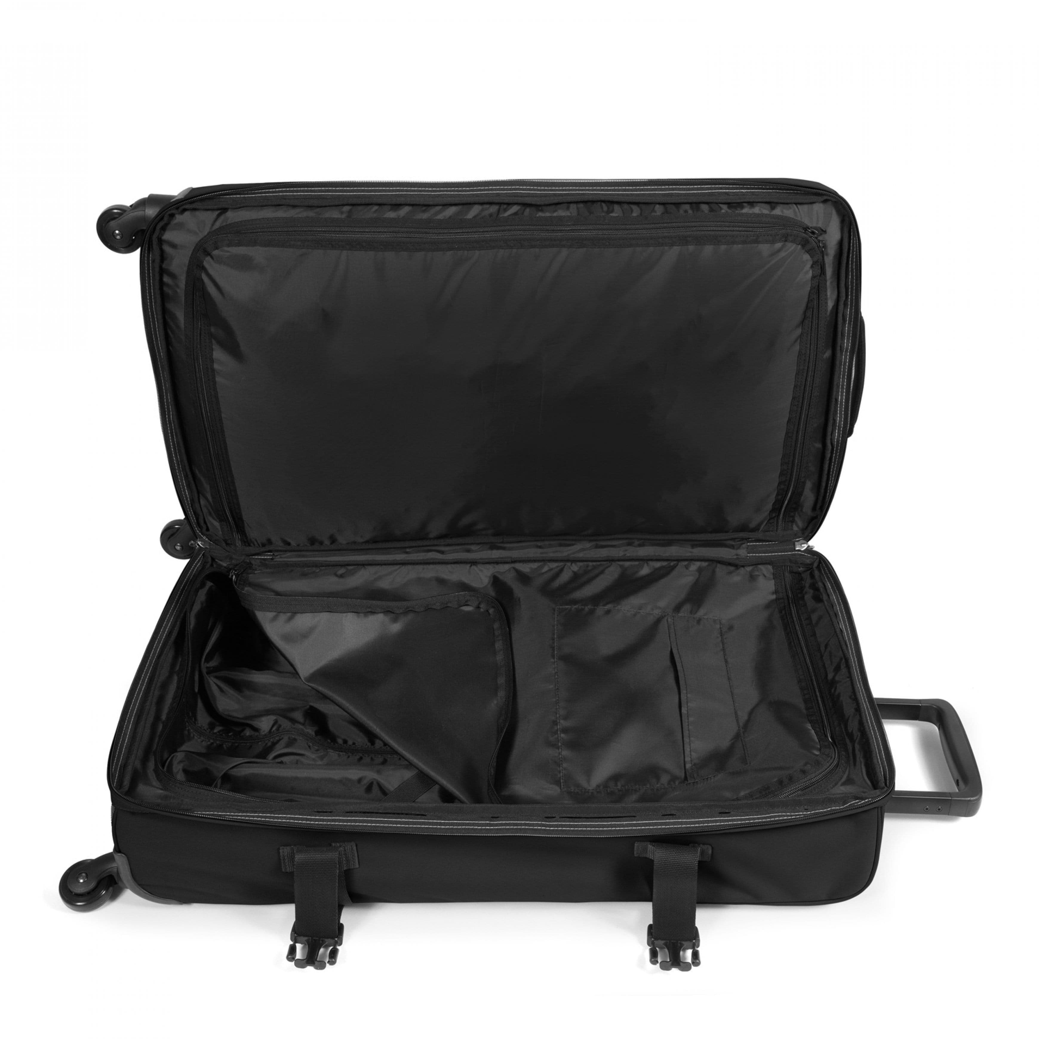Eastpak Trans4 L Black Four-Wheeled Large Soft Luggage - EK00082L0081