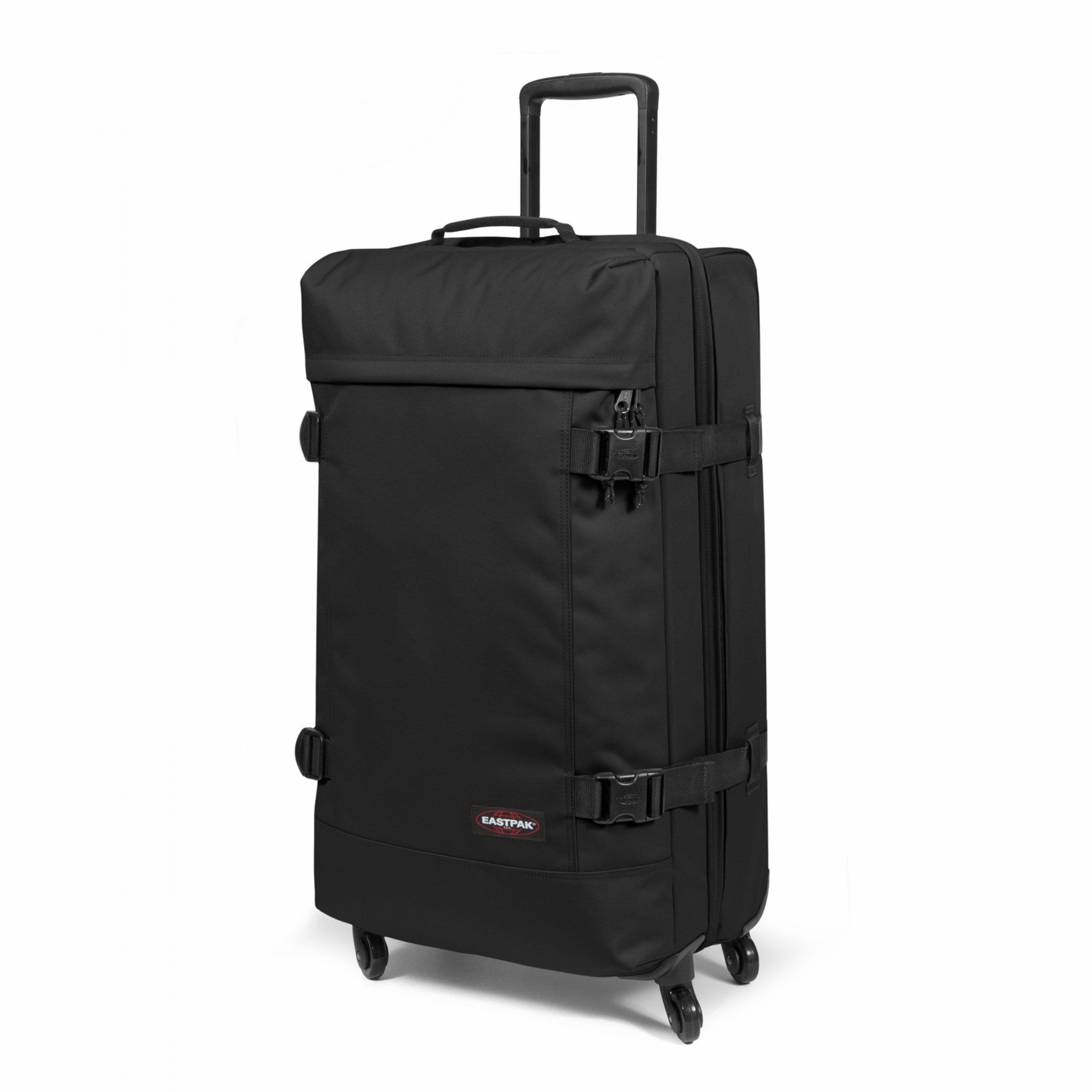 Eastpak Trans4 L Black Four-Wheeled Large Soft Luggage - EK00082L0081