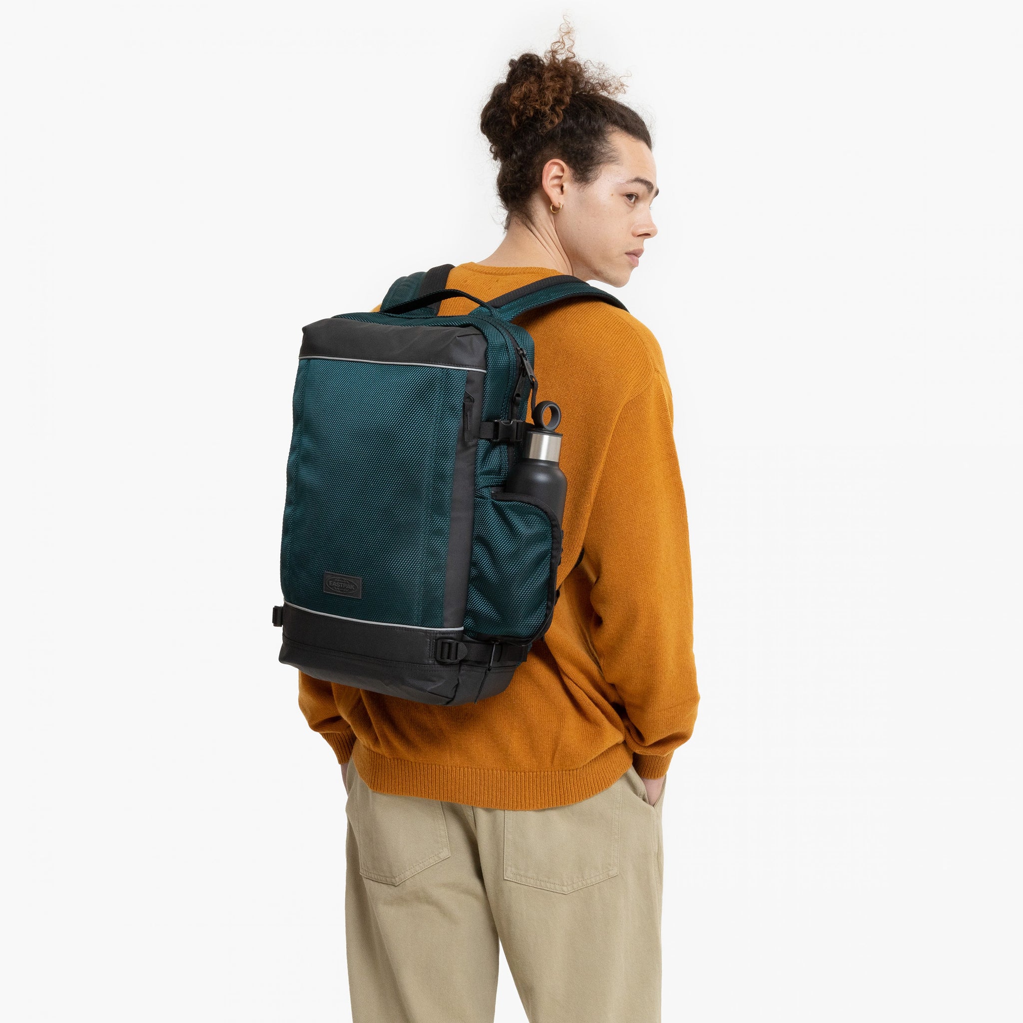 Eastpak Tecum M Cnnct Petrol Medium Backpack
