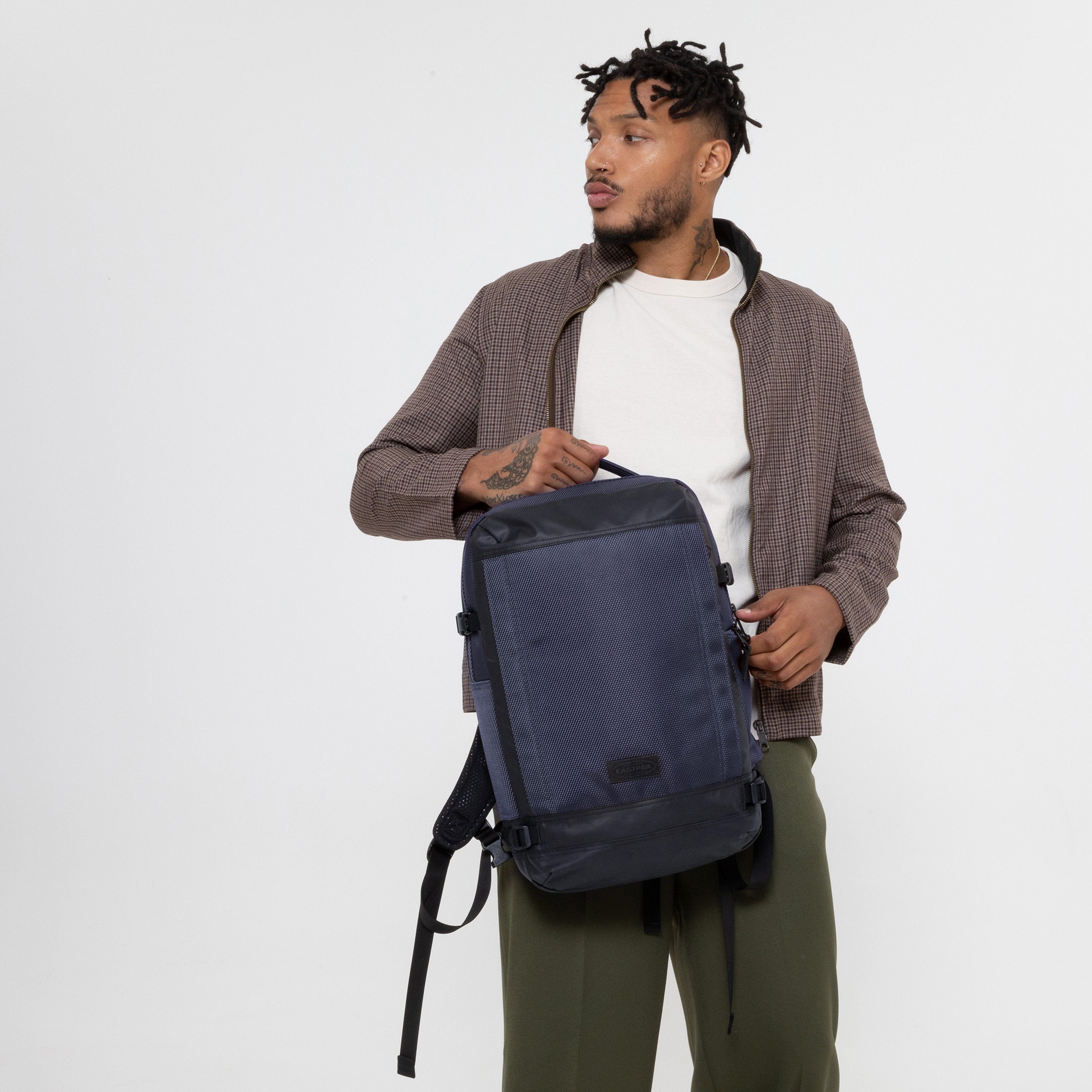 Eastpak Tecum M Cnnct Marine Medium Backpack - EK00091DO161