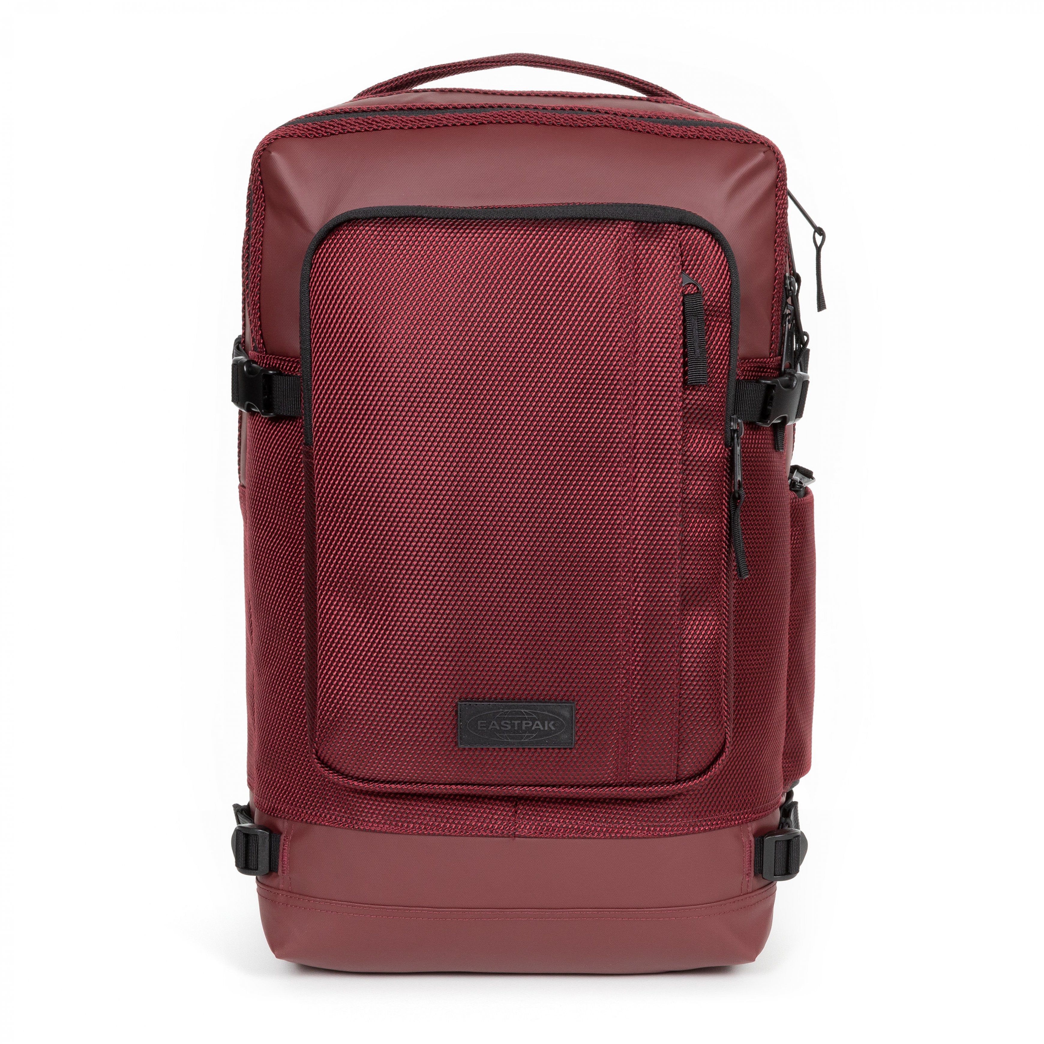 EASTPAK-Tecum L-Large backpack with bottle holder and laptop sleeve-CNNCT Burgundy-EK00092DW341