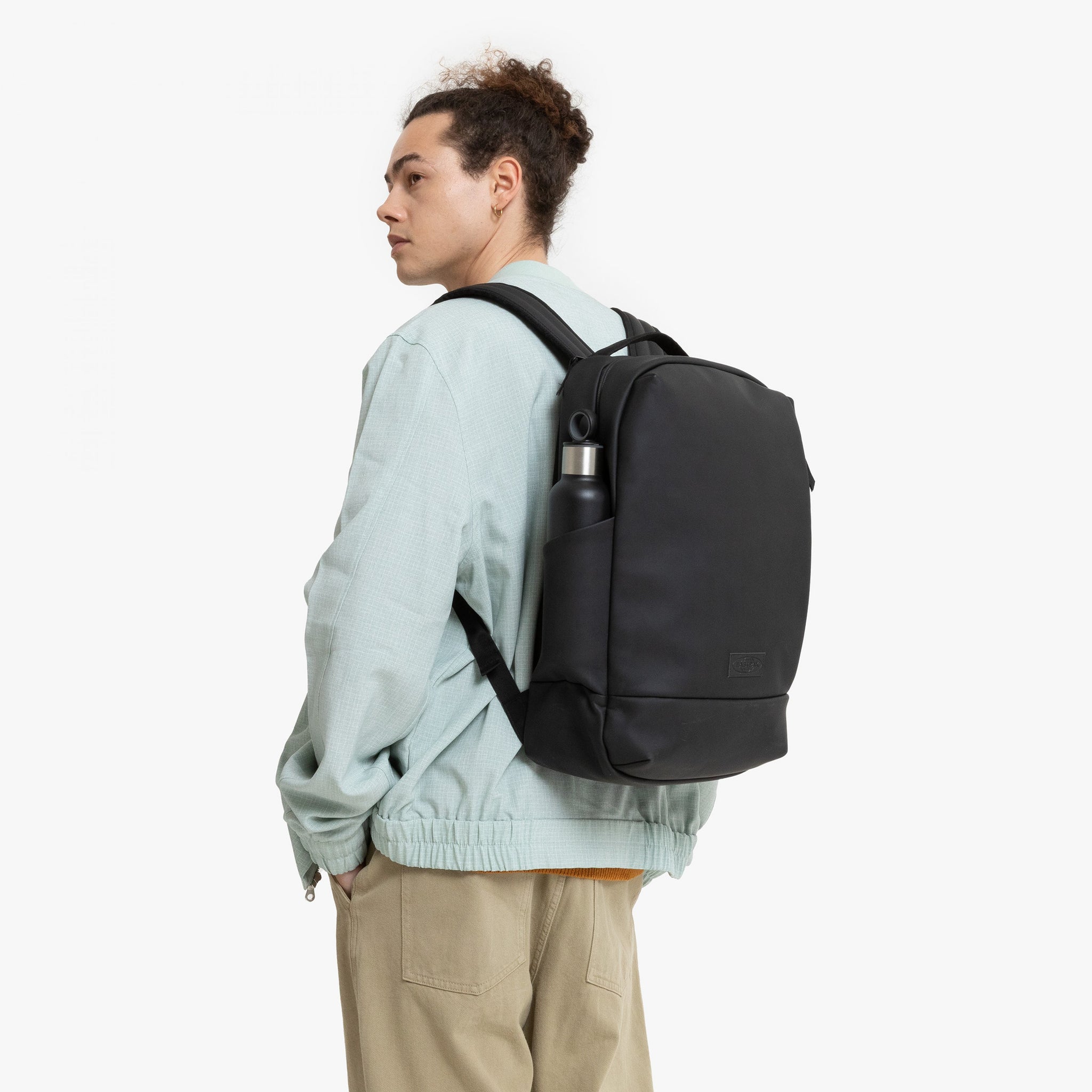 Eastpak Tecum F Cnnct F Matte Black Medium Backpack - EK0A5BE91F51
