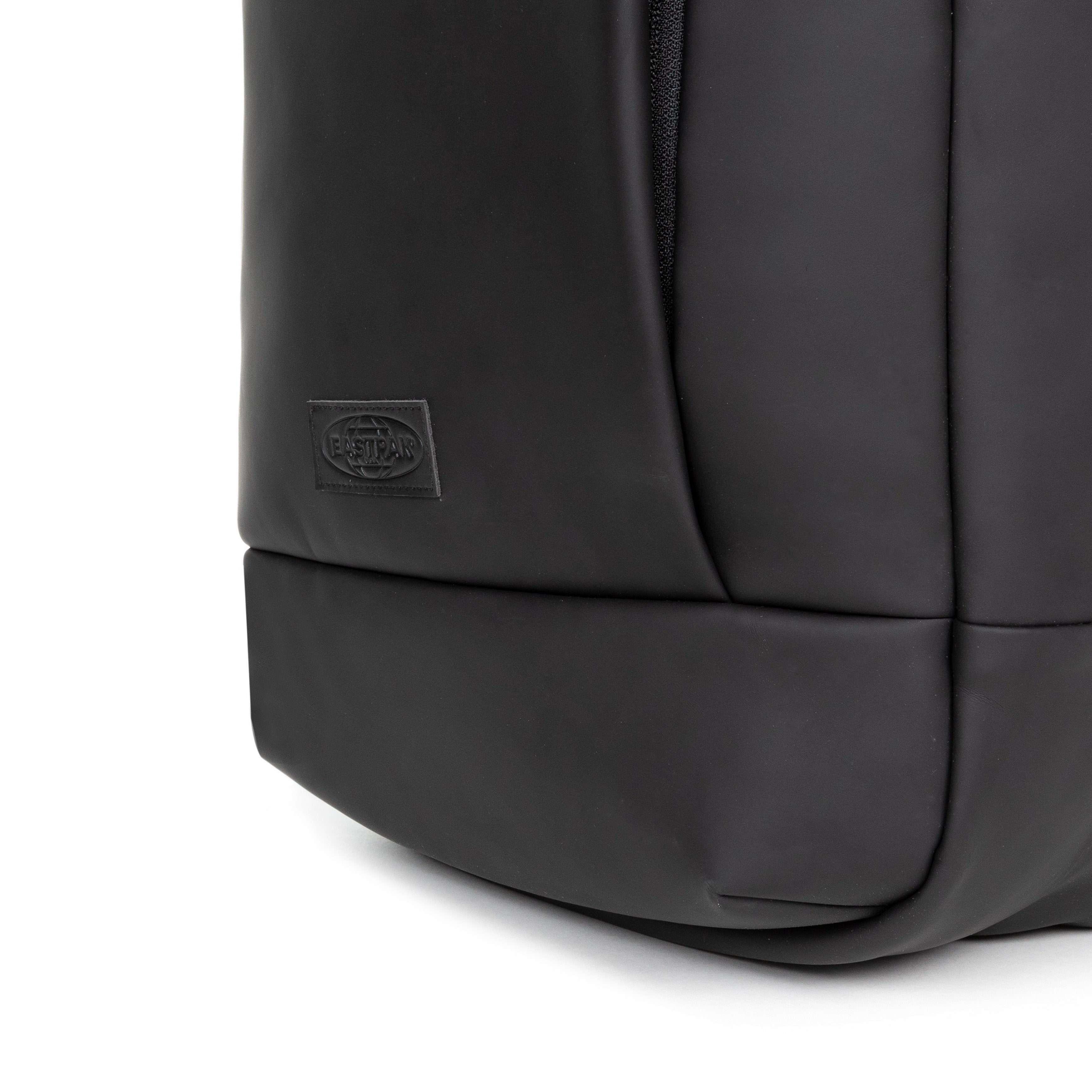 Eastpak-Tecum F-Medium Backpack With Bottle Holder And Laptop Sleeve-Cnnct F Matte Black-Ek0A5Be91F51