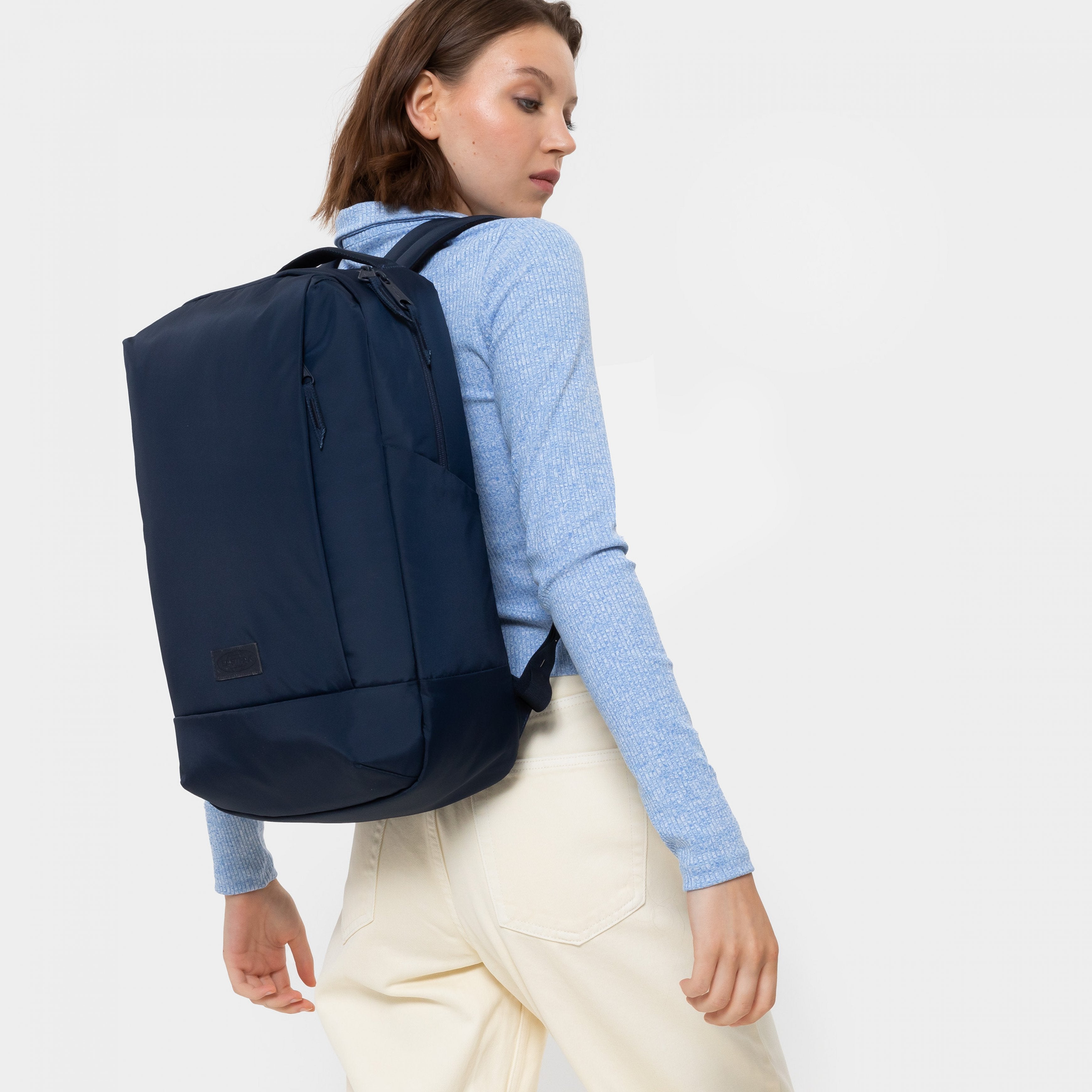 Eastpak Tecum F Cnnct F Navy Medium Backpack - EK0A5BE95A51