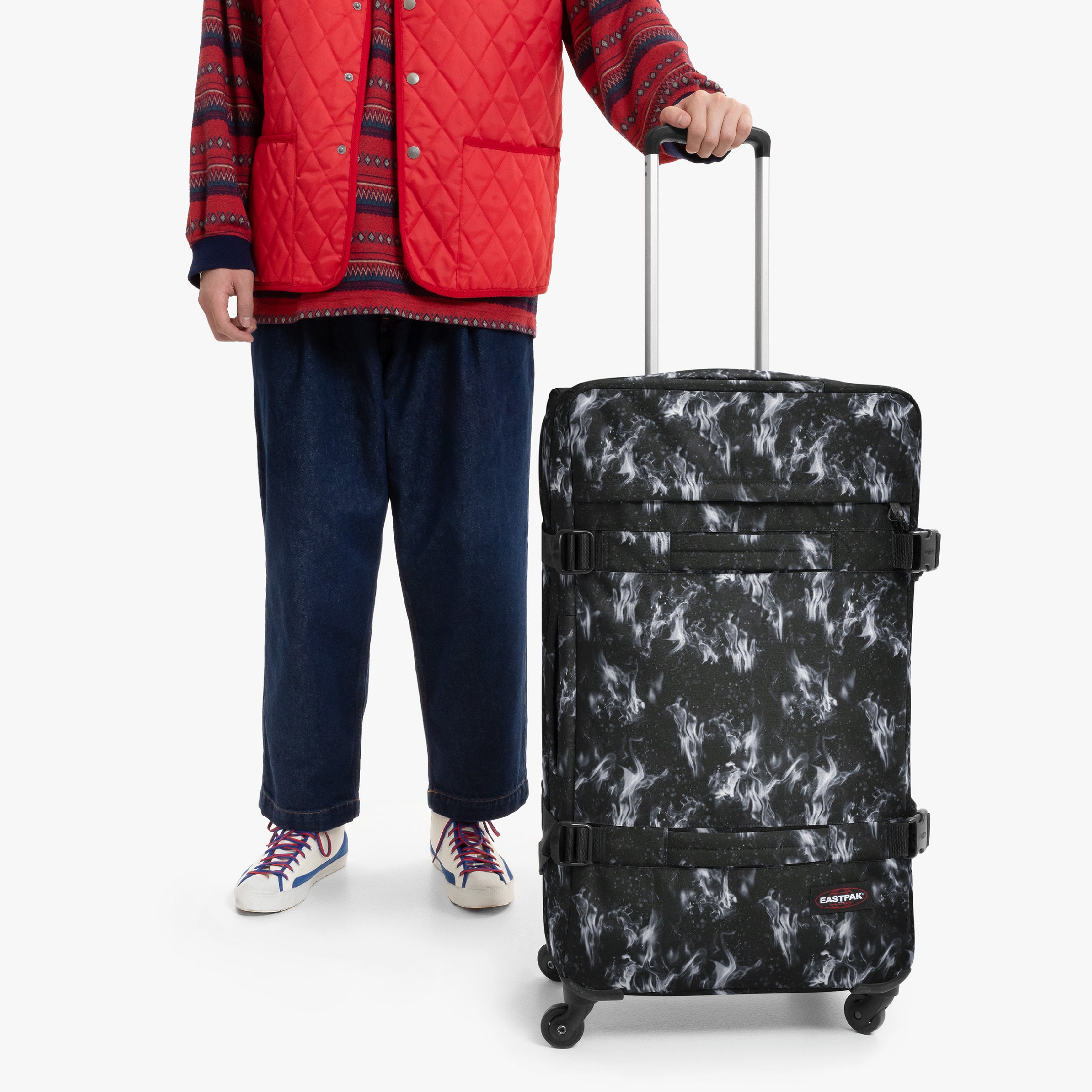 Eastpak Transit'R 4 L Flame Dark Large Four Luggage
