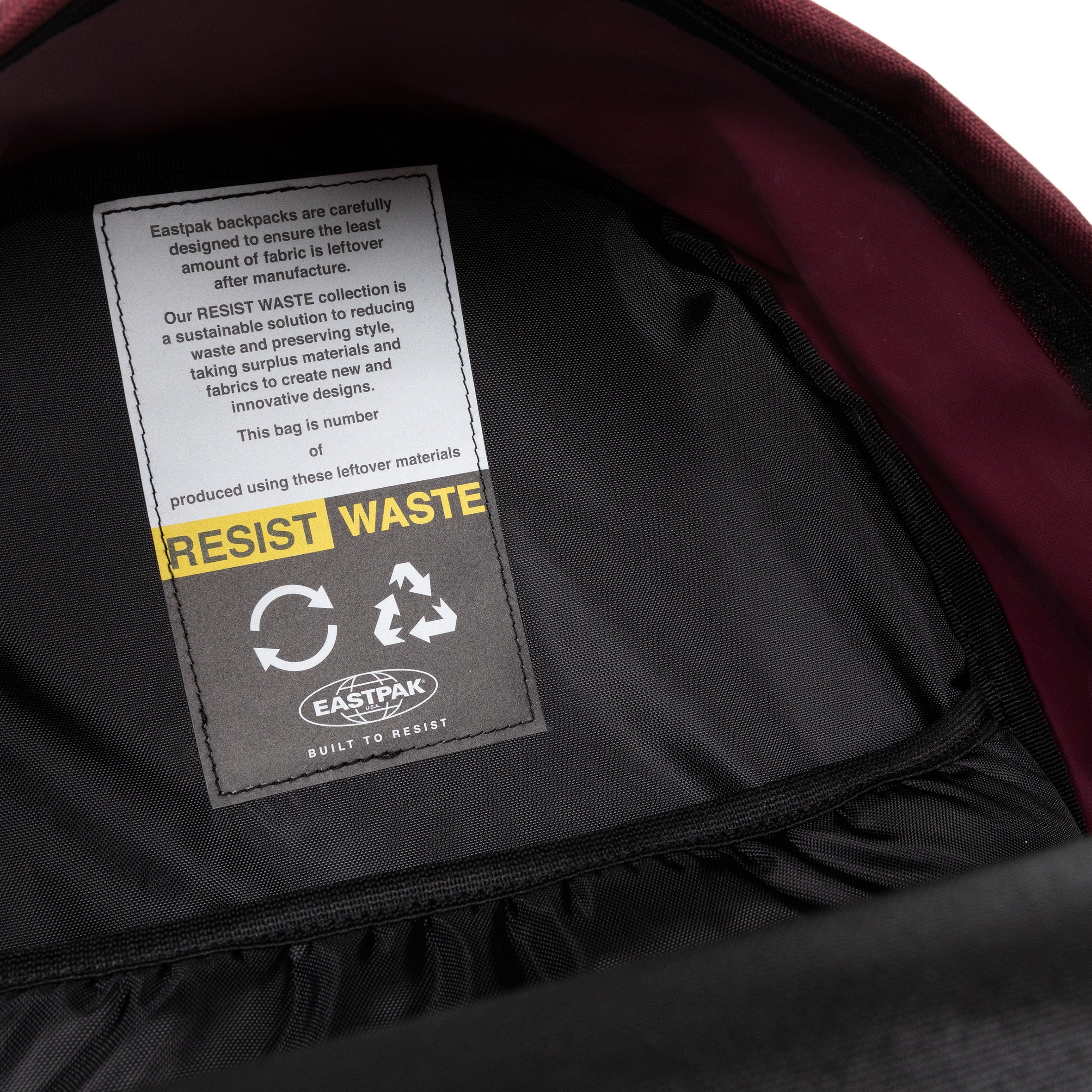 Eastpak Padded Pocket'R RW Burgundy Medium Laptop Backpack - EK0A5BFT4E7