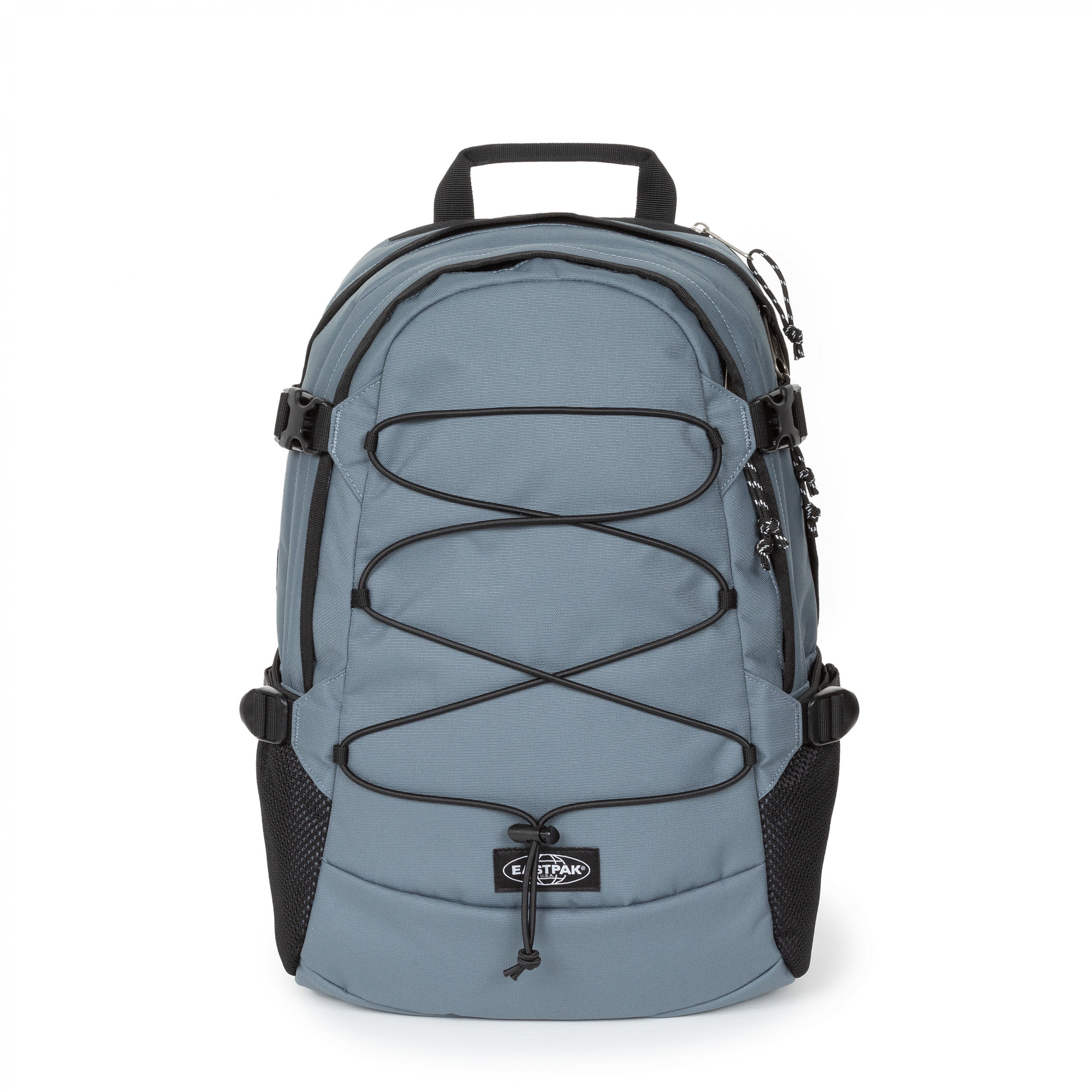 Eastpak-Gerys-Medium backpack with bottle holder and laptop sleeve-Cs Stormy-EK0A5BFZ1K21