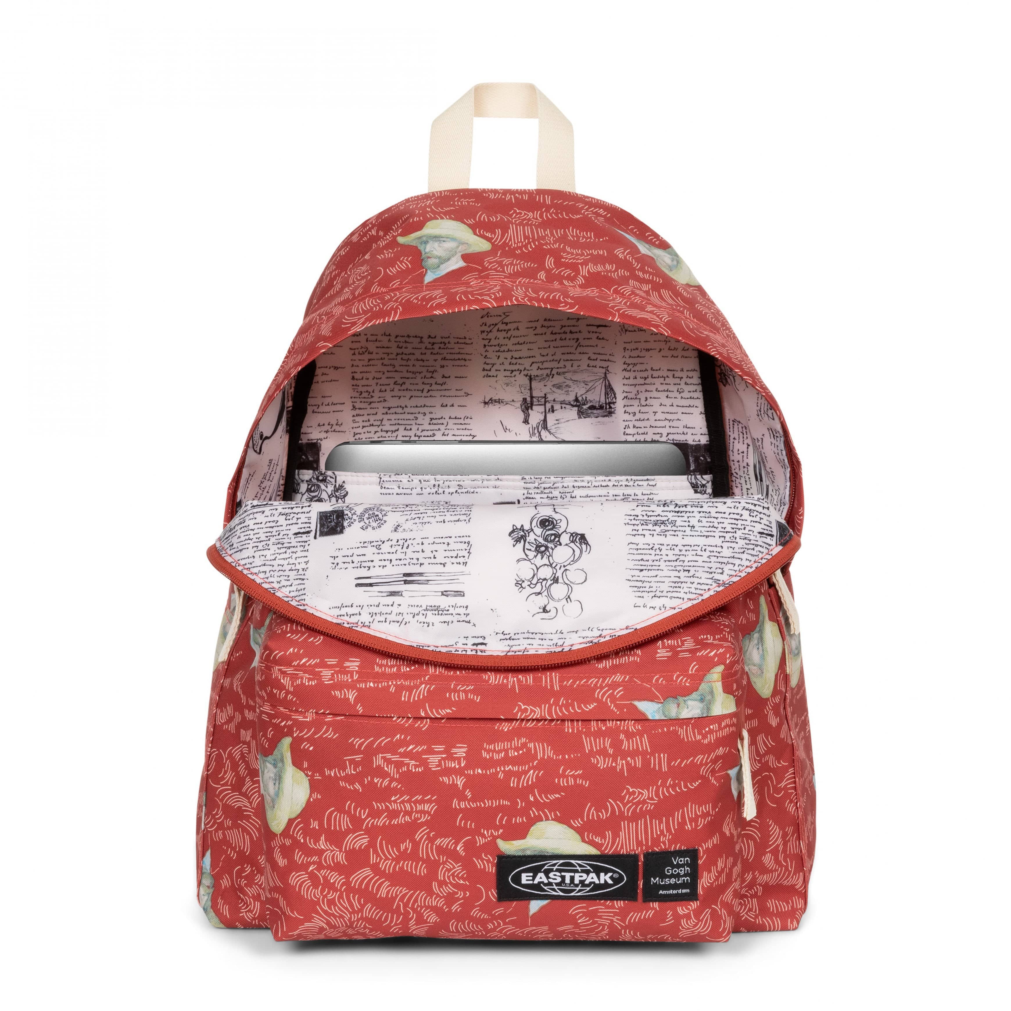 Eastpak Day Pak'R Van Gogh Red Medium Backpack - EK0A5BG42E1